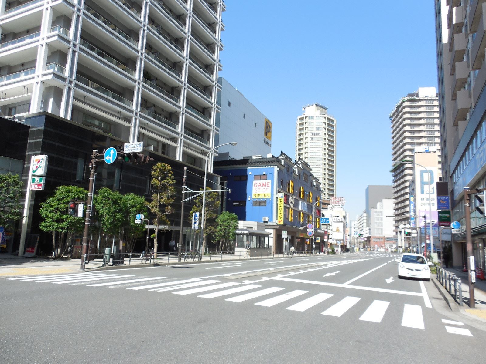 前面道路の雰囲気