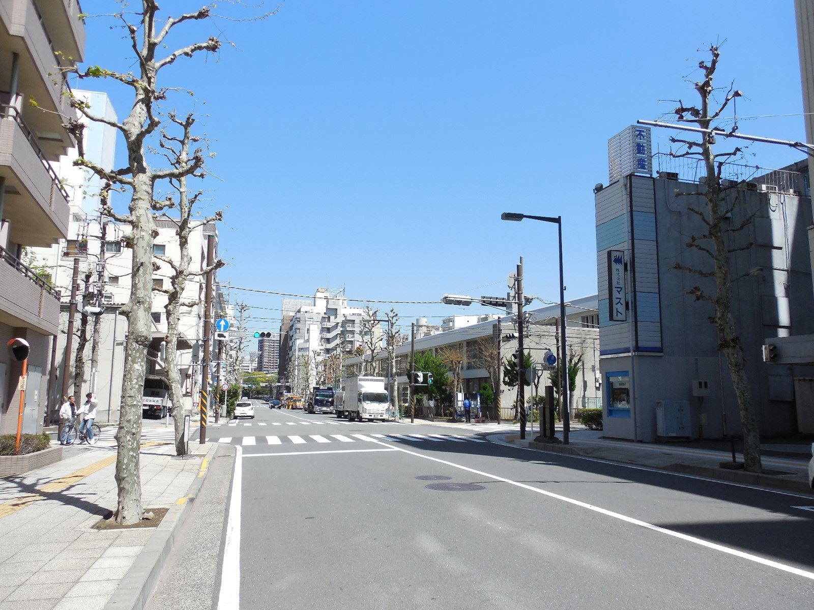 前面道路の雰囲気