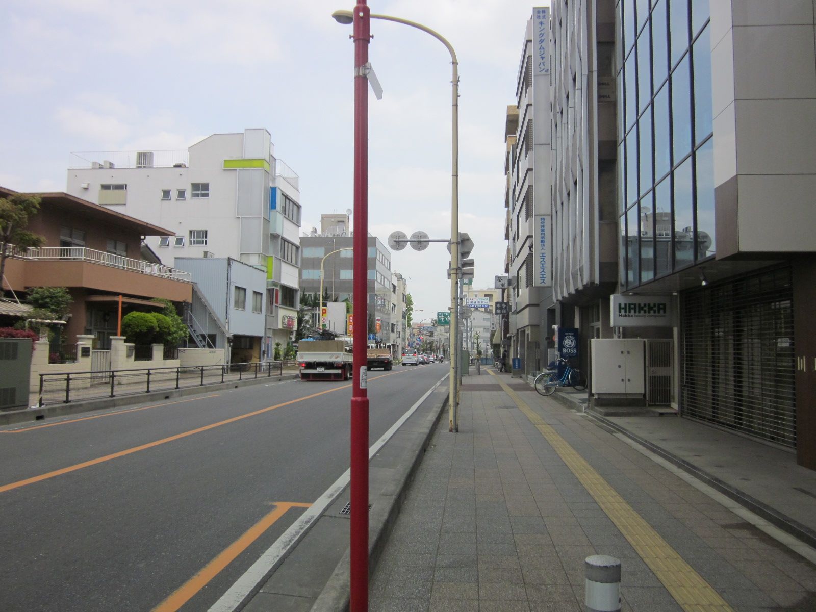 PRSビル前面道路