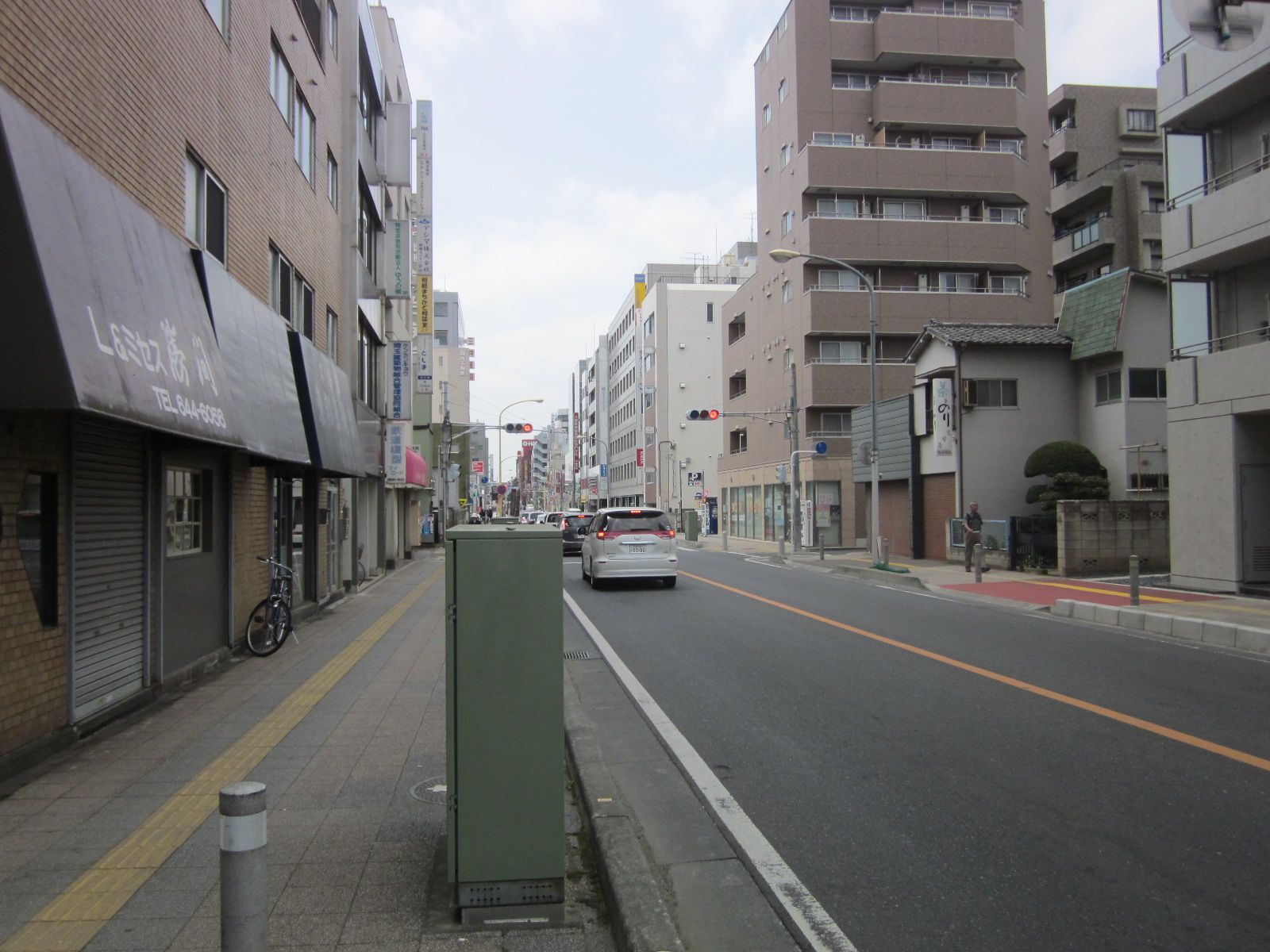 落ち着いた街並みです