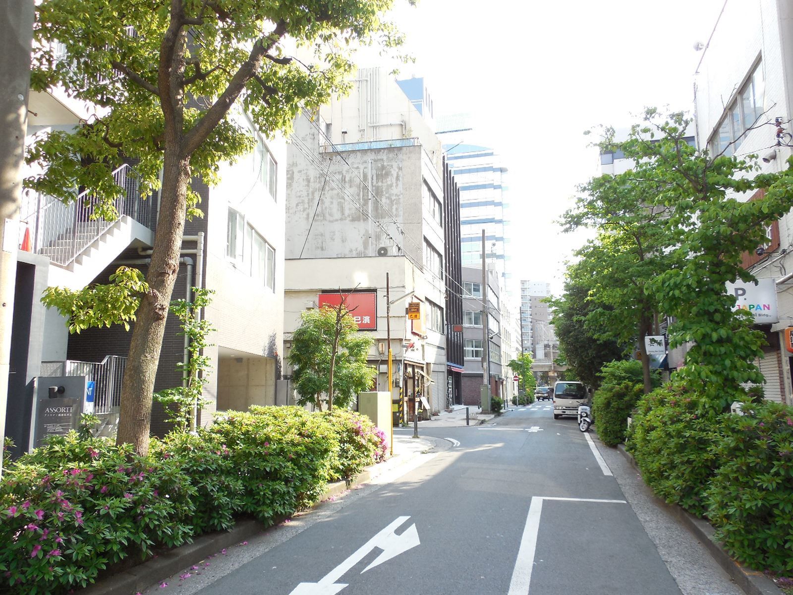前面道路の雰囲気