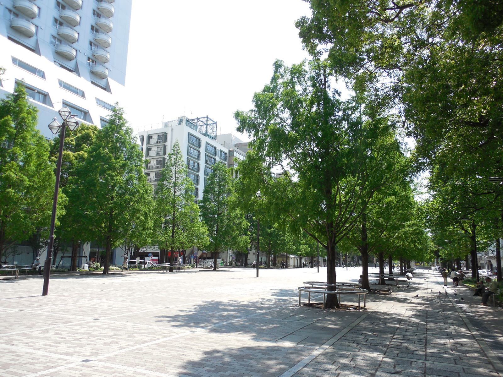大通り公園が目の前にある立地