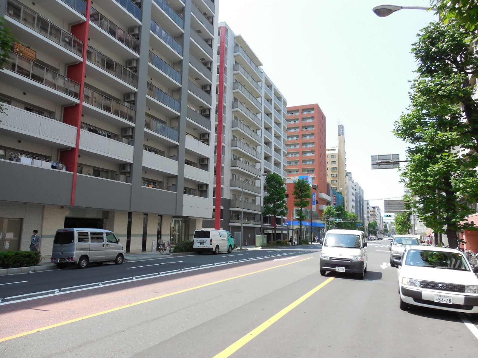 前面道路の雰囲気
