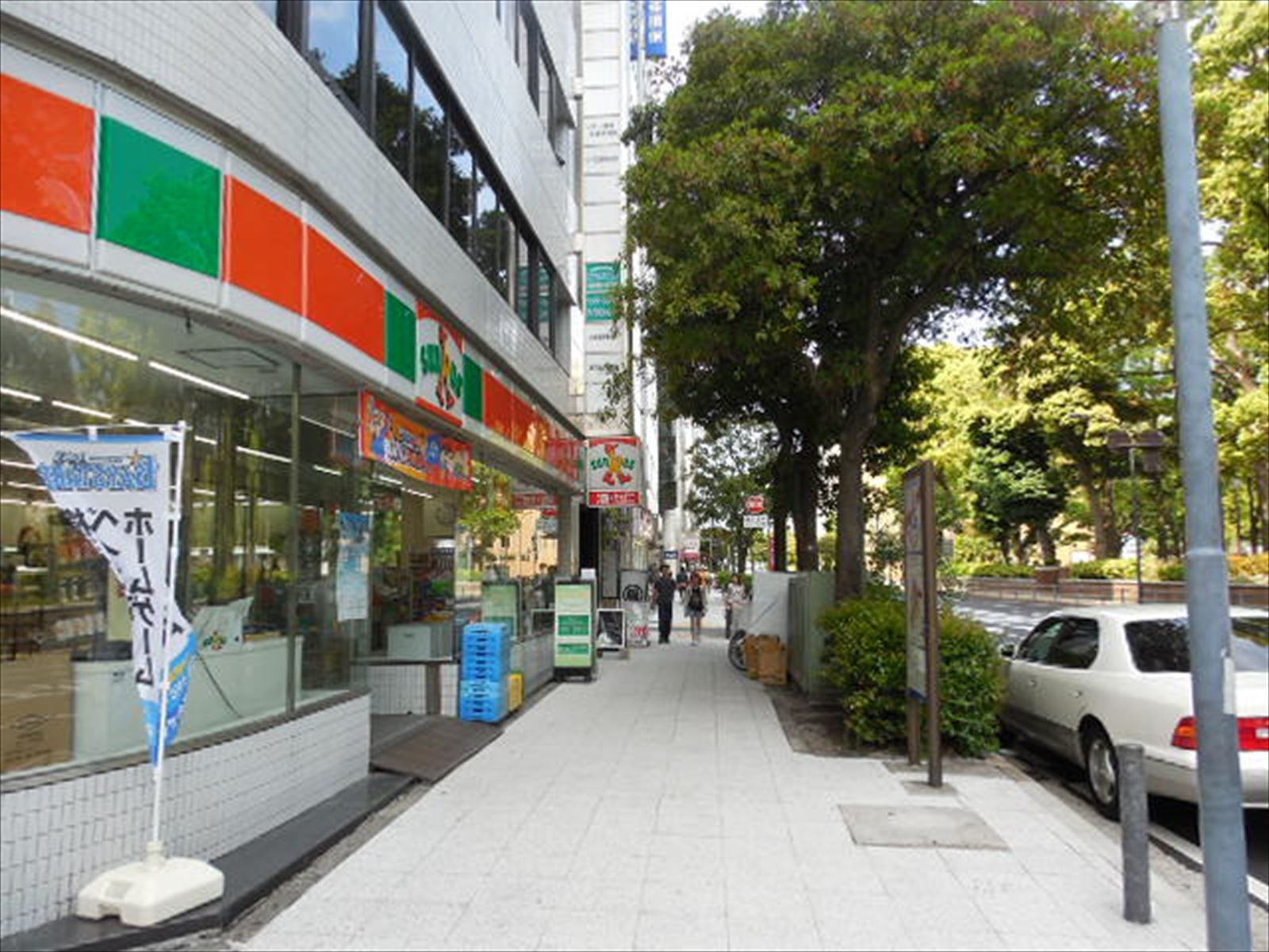 整備された物件周辺の街並み