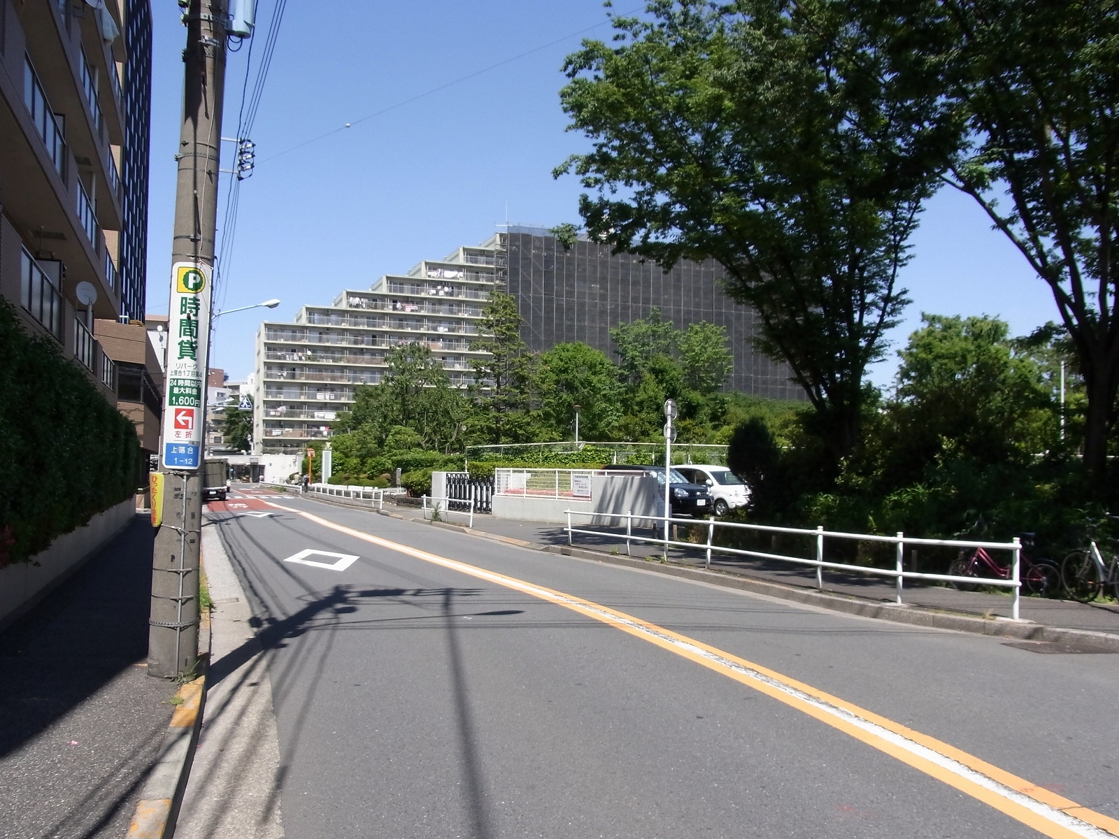 住宅も多く静かなエリア