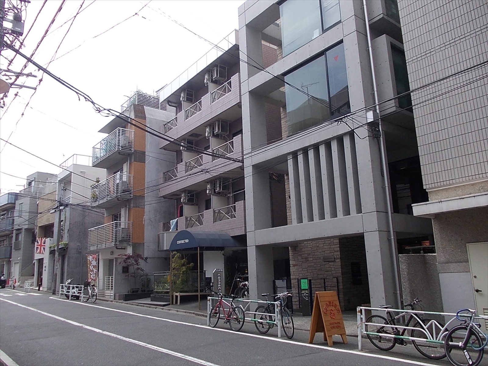マンションやアパートの多いエリア