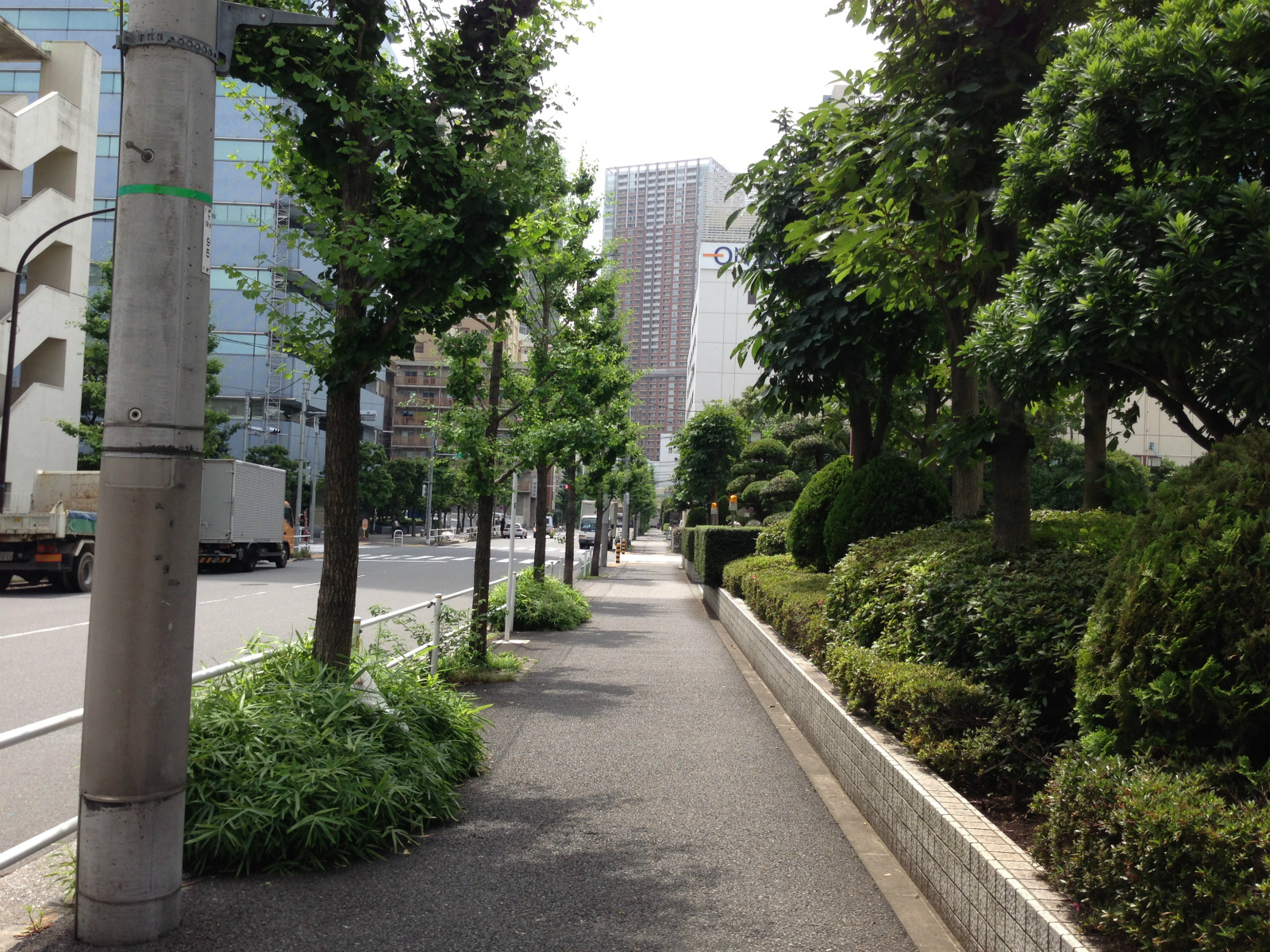 周辺は落ち着いた雰囲気