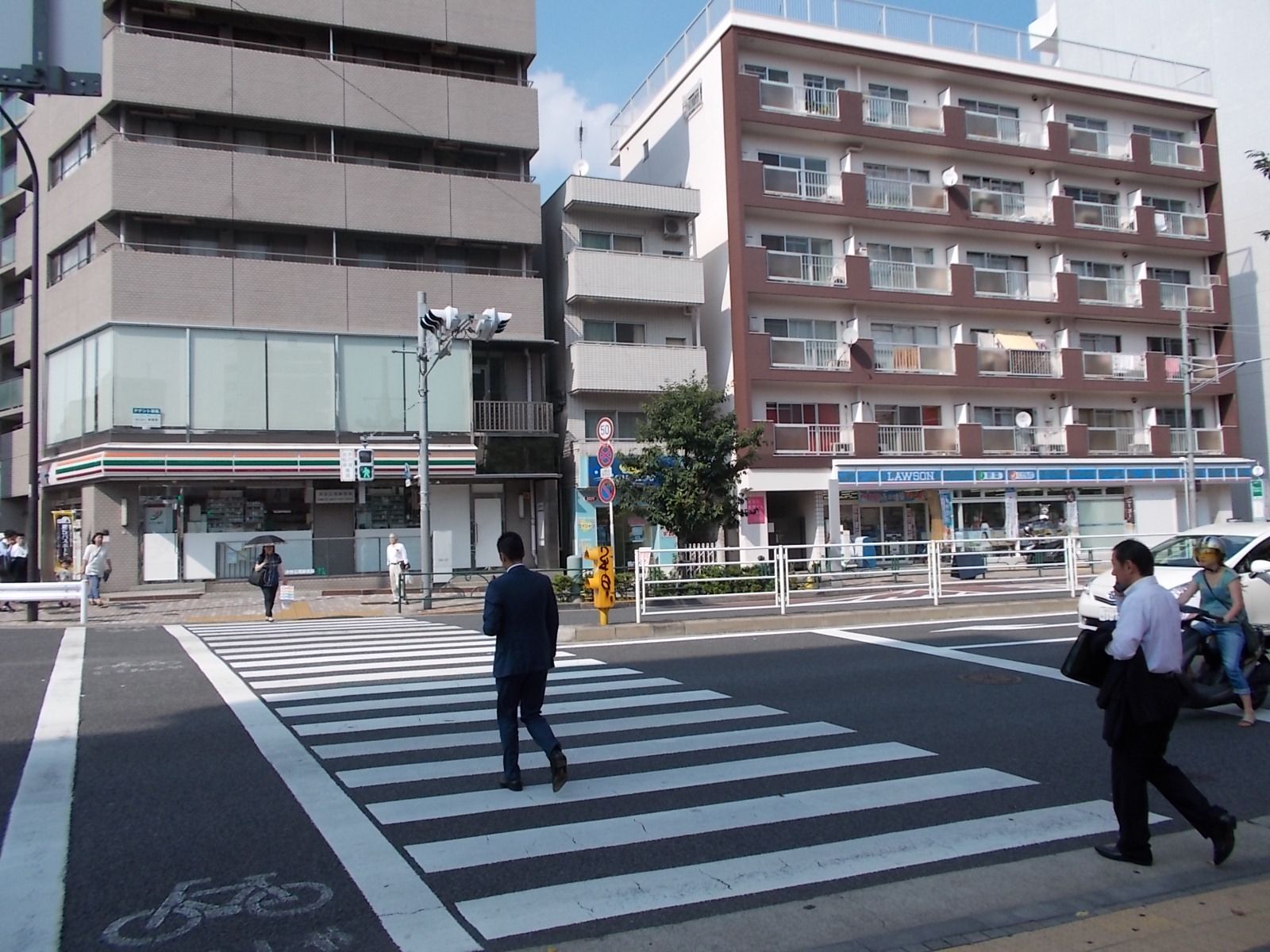 マンションの多い穏やかな環境