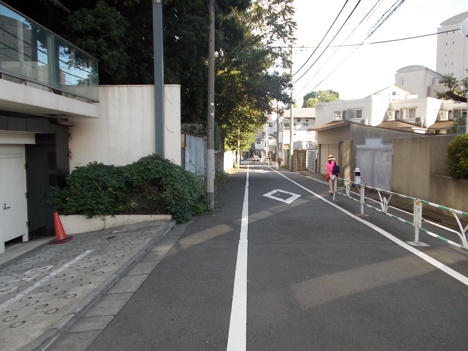 FLEG広尾2ndAve前面の通り