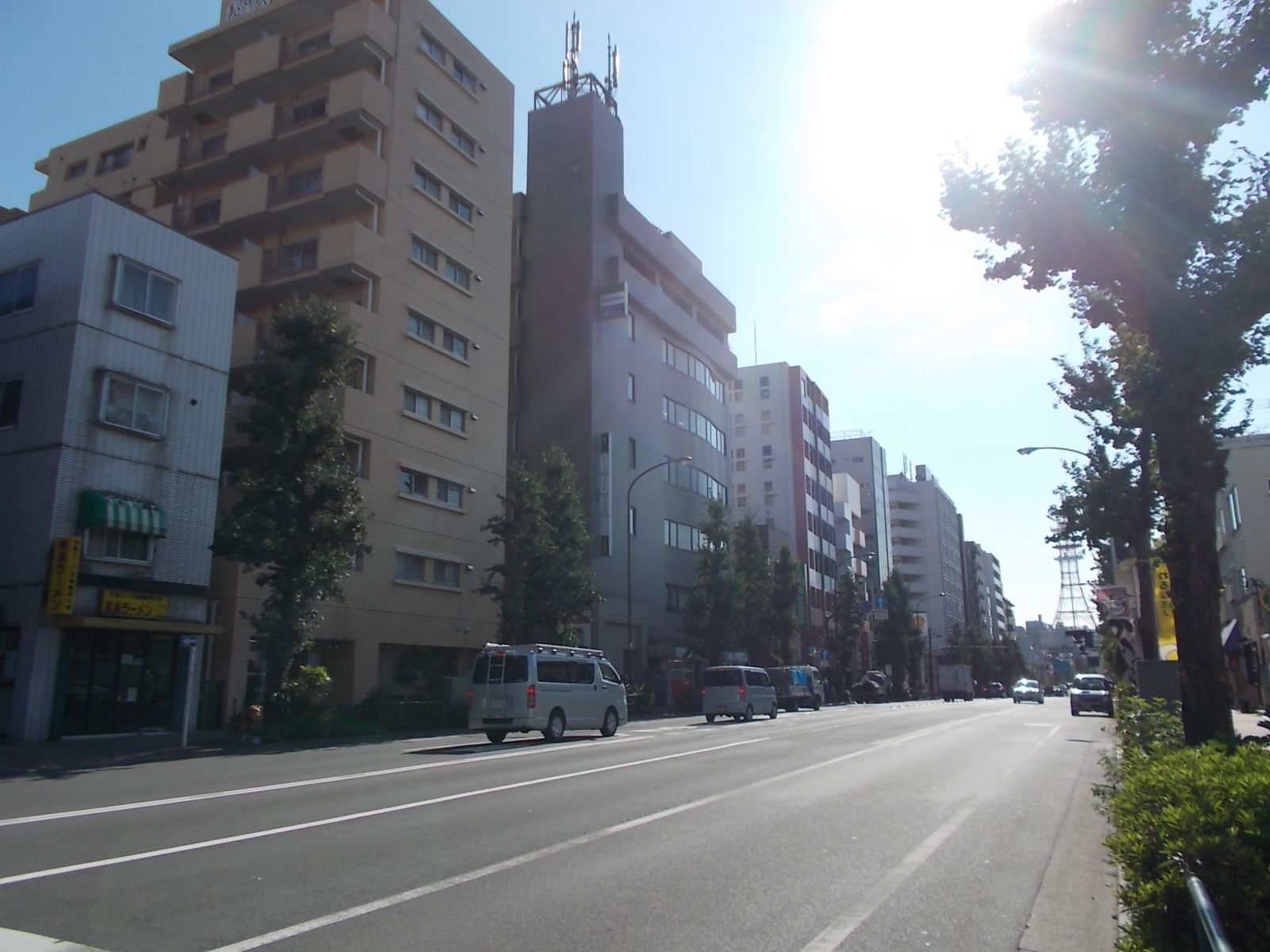 見通しが良く気持ちの良い「目黒通り」