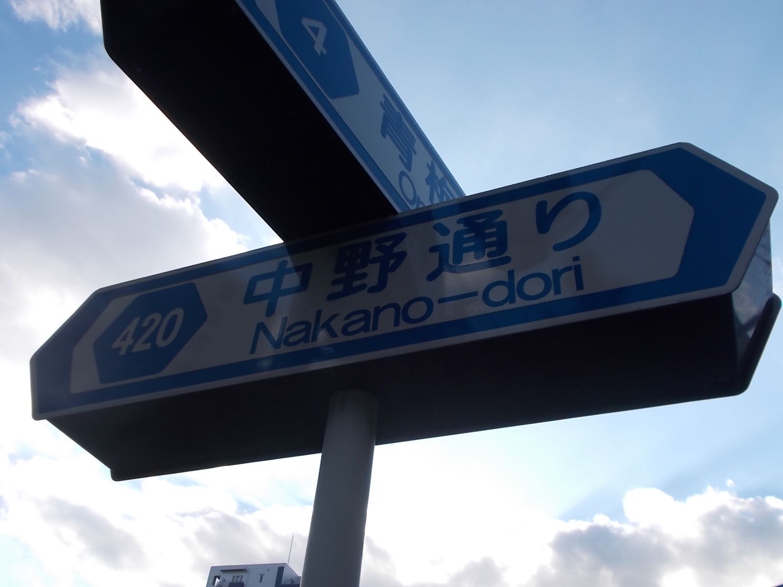 中野通り近く