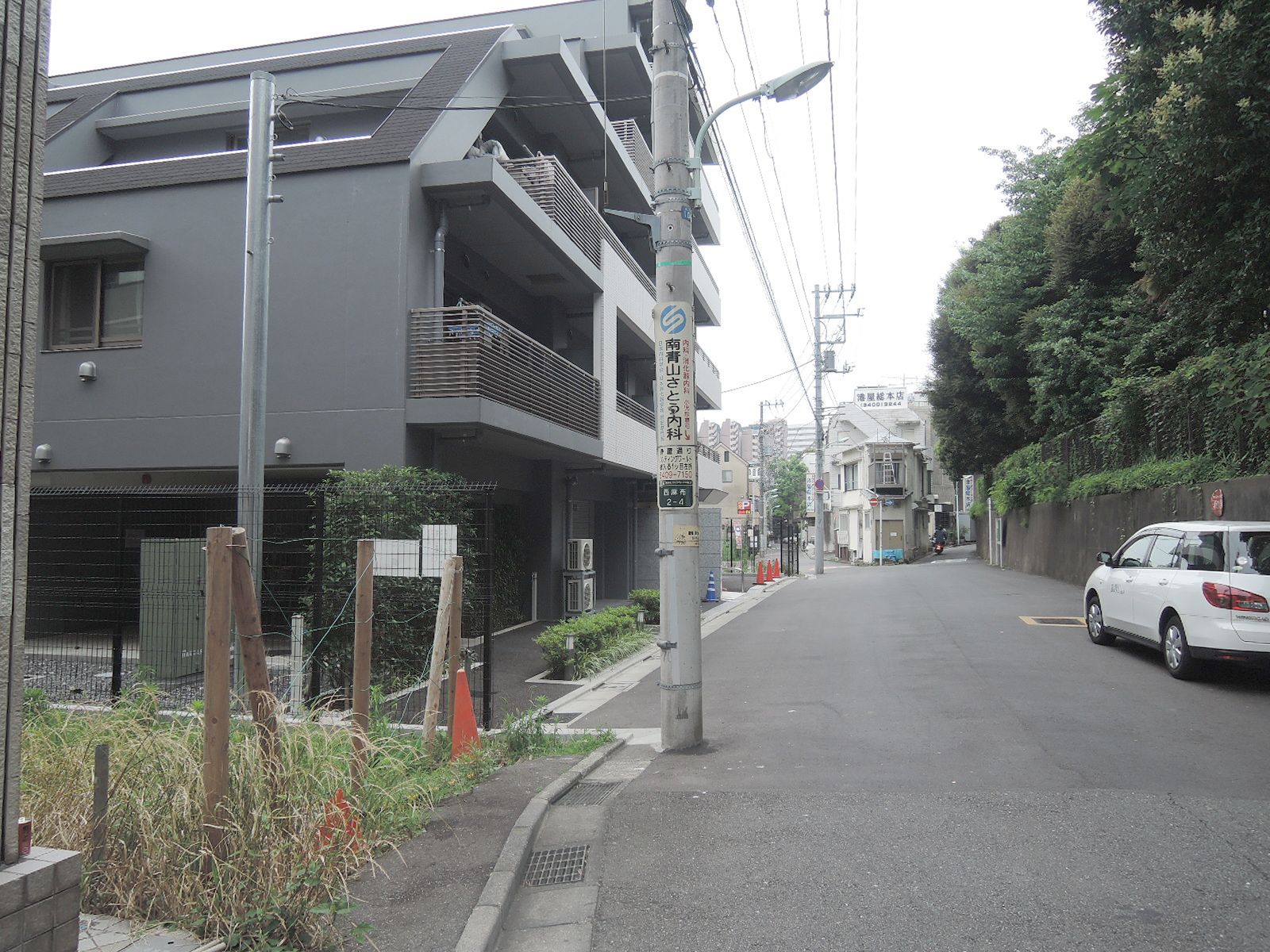 閑静な住宅街の一角