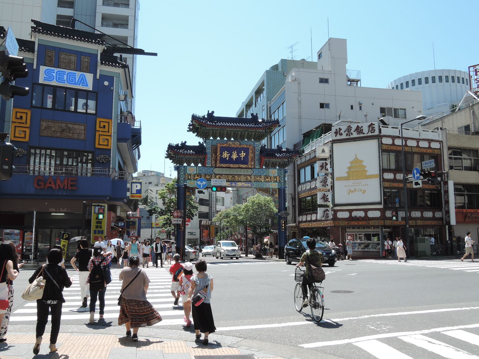 徒歩圏内の横浜中華街