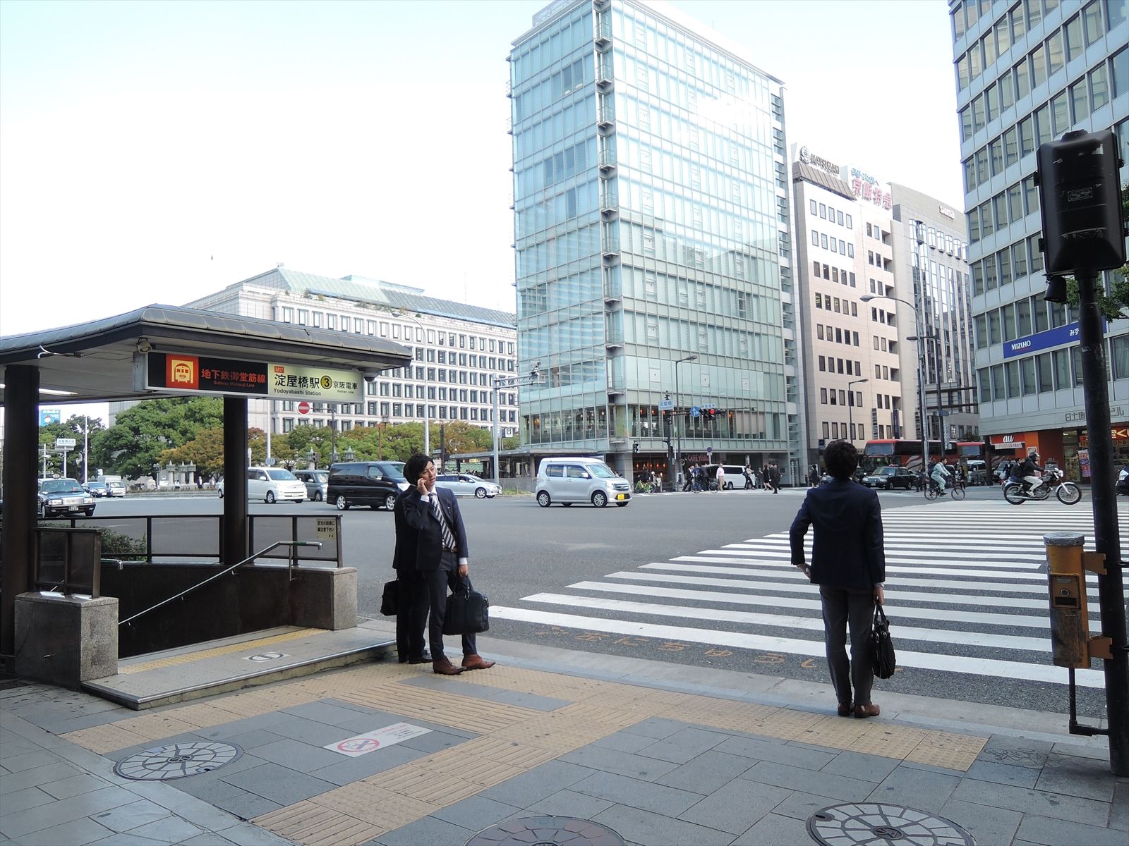 淀屋橋駅付近