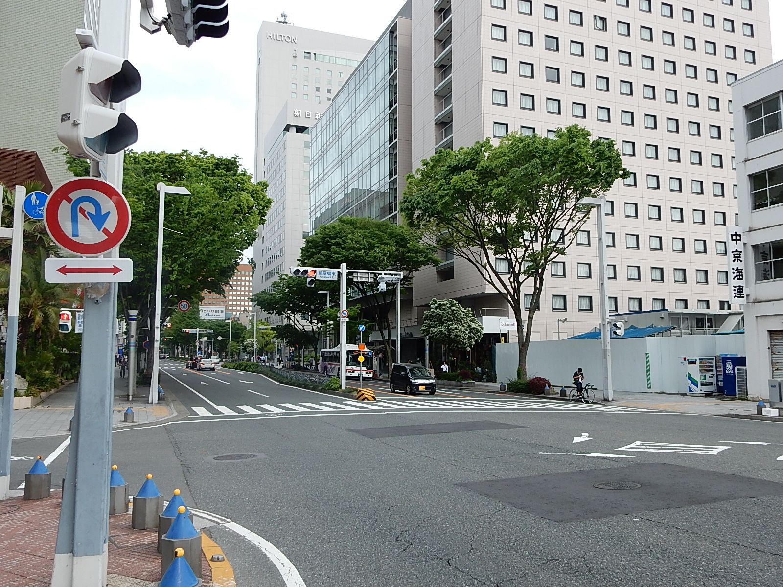 広小路竪三蔵交差点
