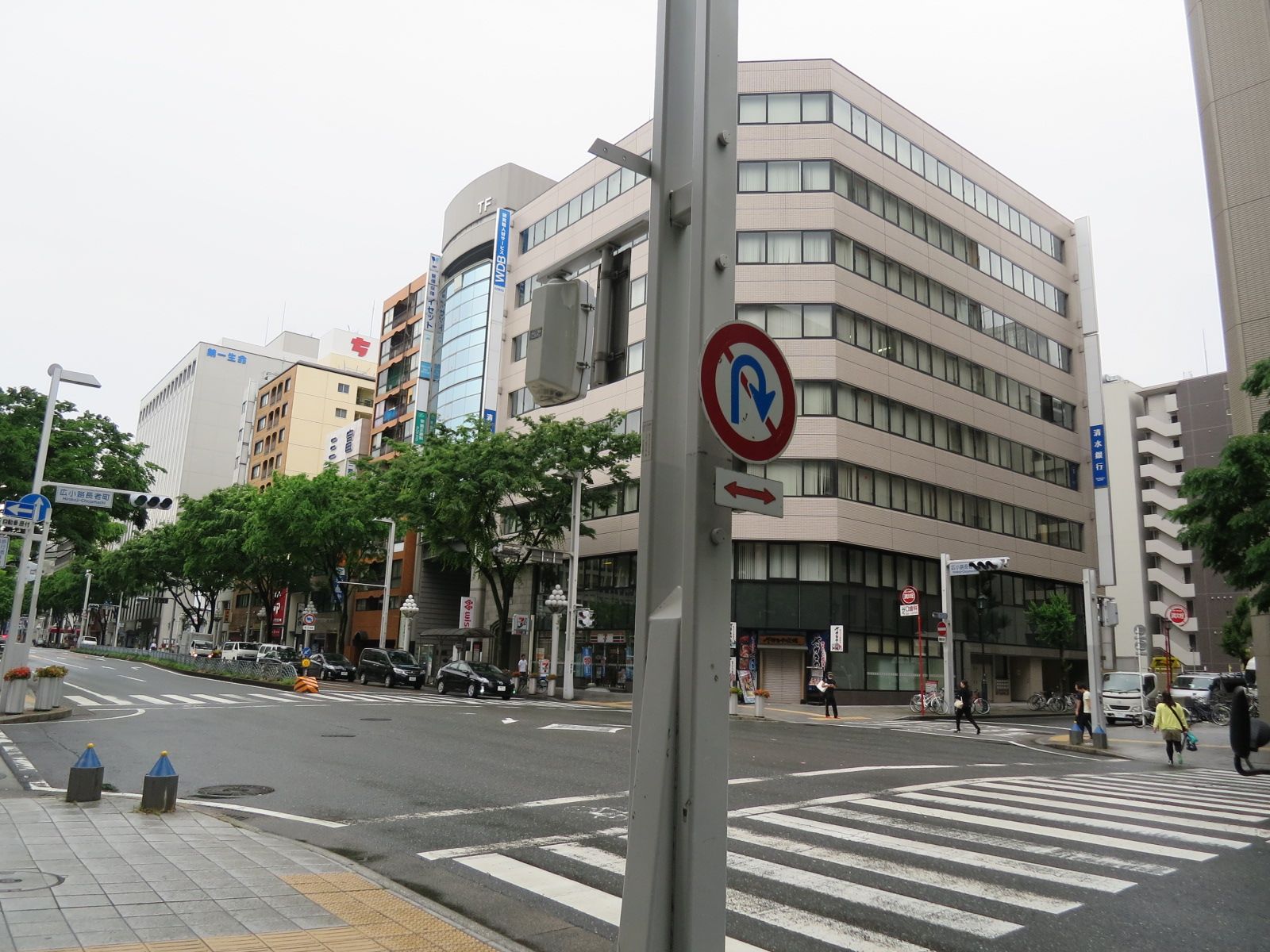 長者町通・広小路通が交差するエリア