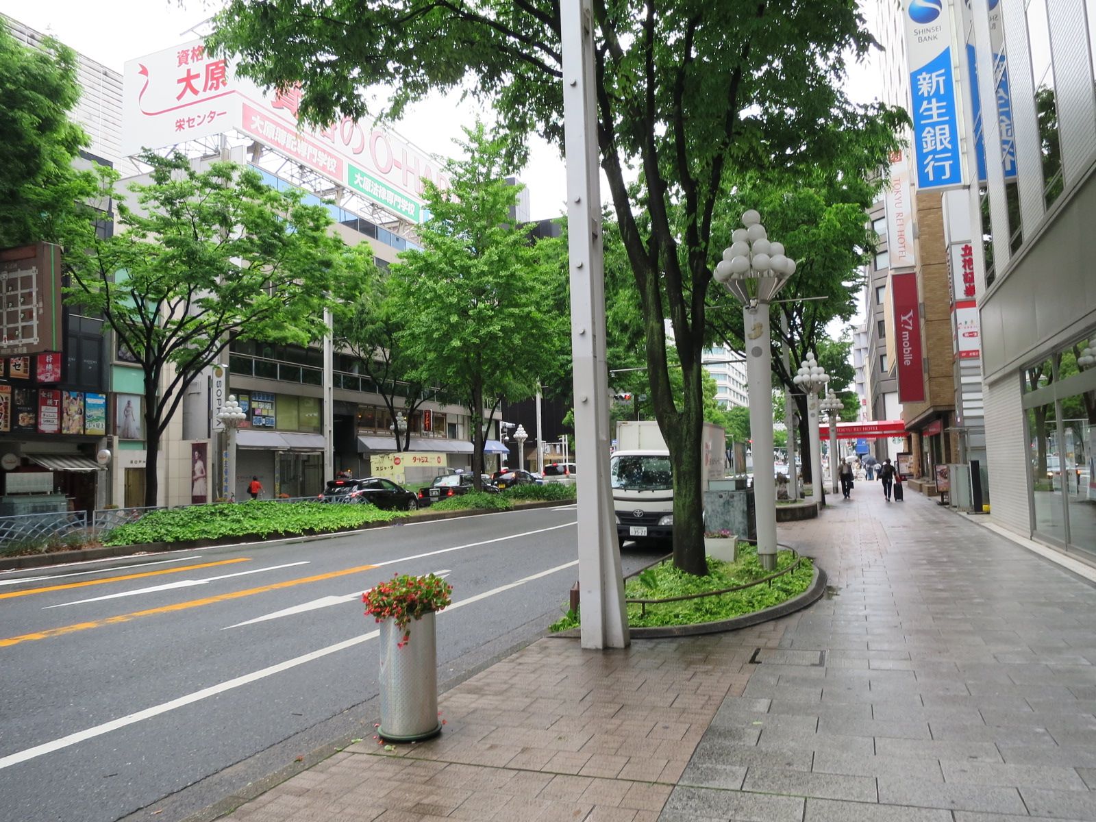 緑の多い周辺環境
