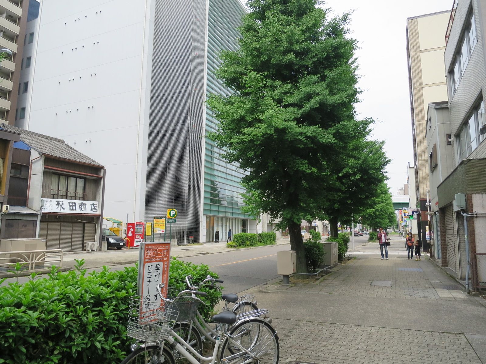 落ち着いた雰囲気の漂うエリア