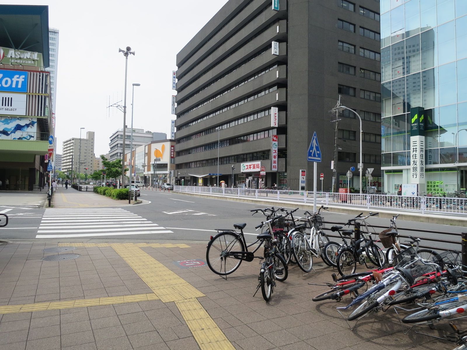 開放感のある大津通