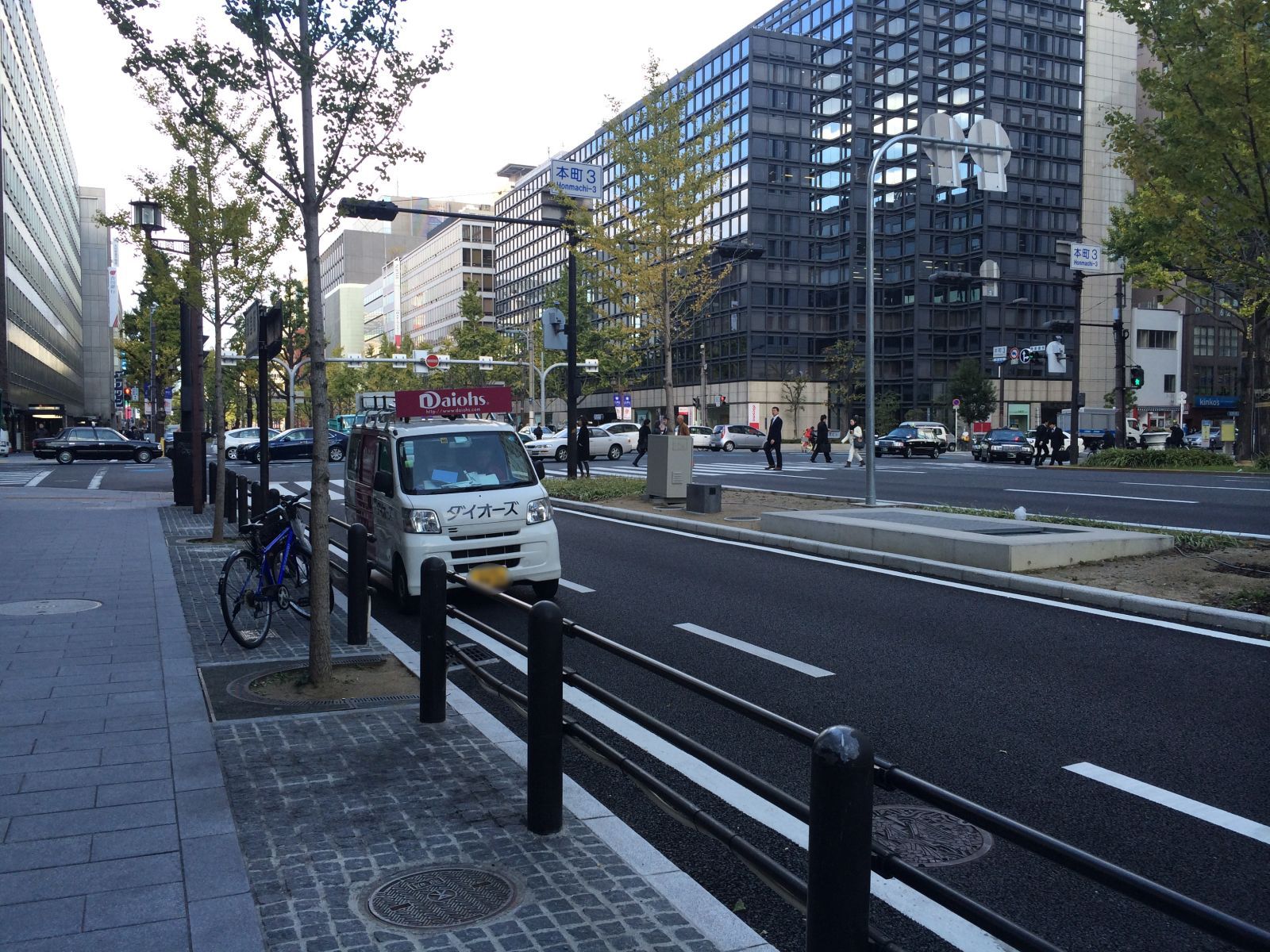 向かいの御堂筋
