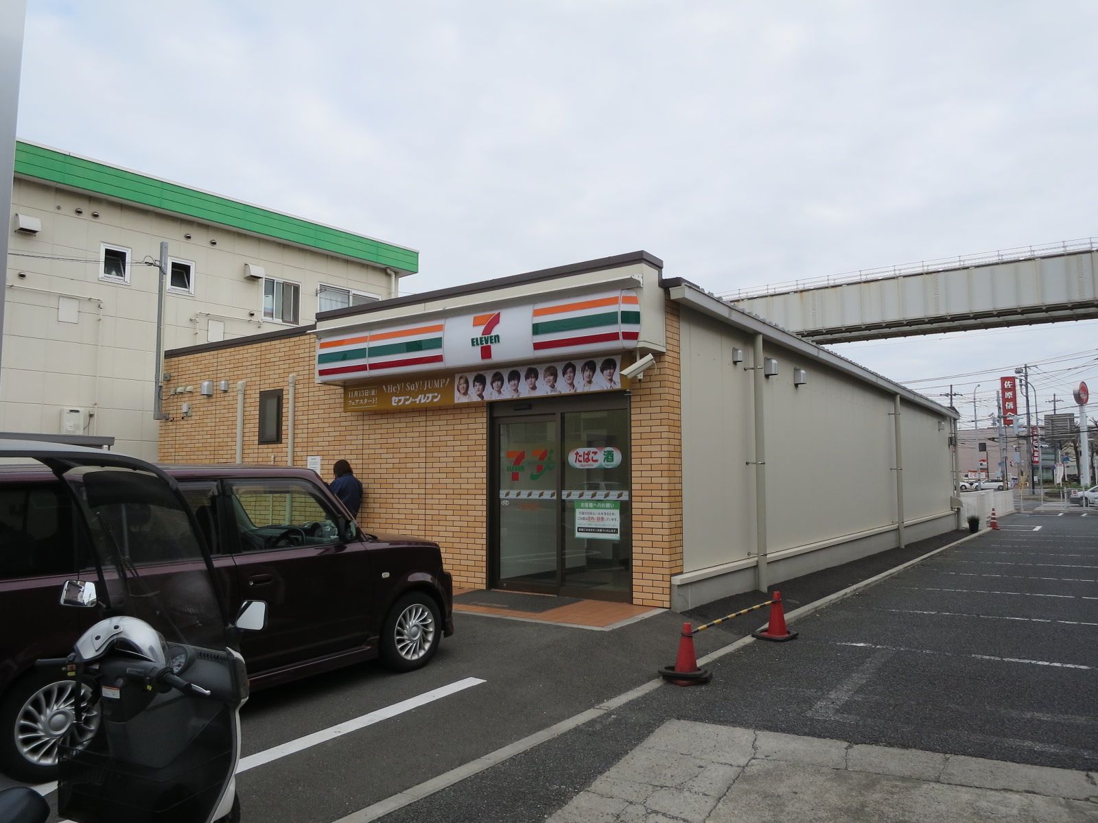 徒歩2分のセブンイレブン千葉弁天4丁目店