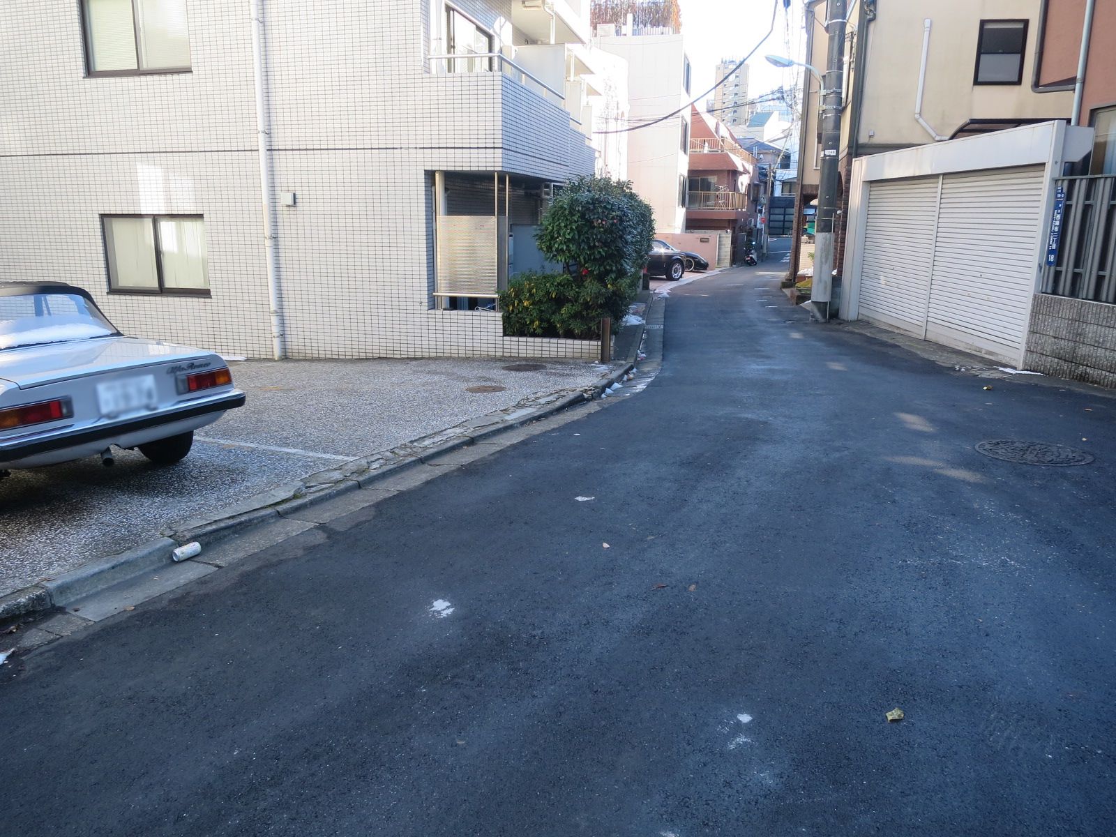 M's西麻布前面の通り