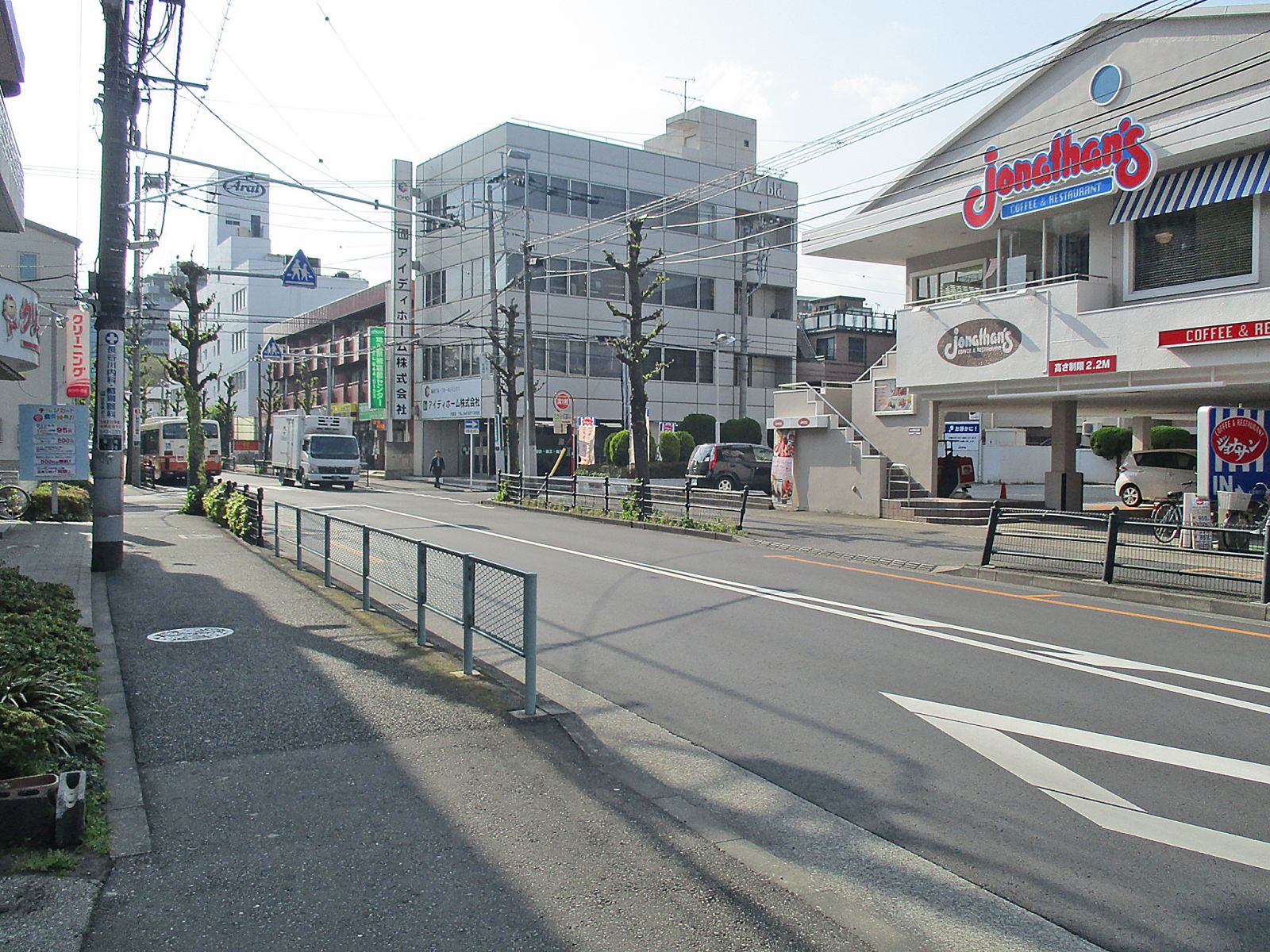 セレクト大宮東町ビル前面の通り