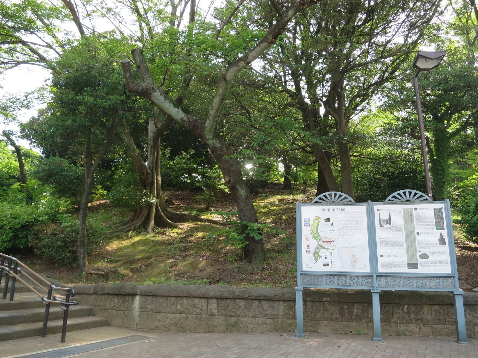 徒歩3分の野毛山公園