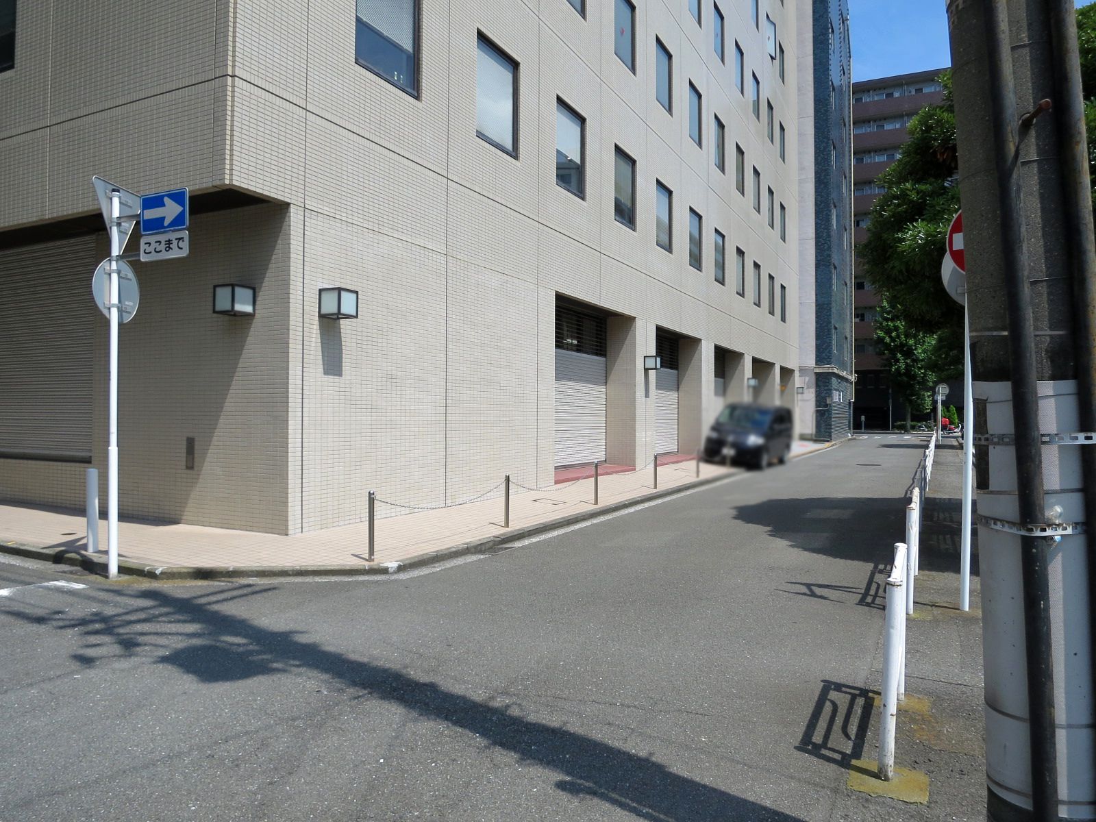 WINCKLER BLDG.前面の通り