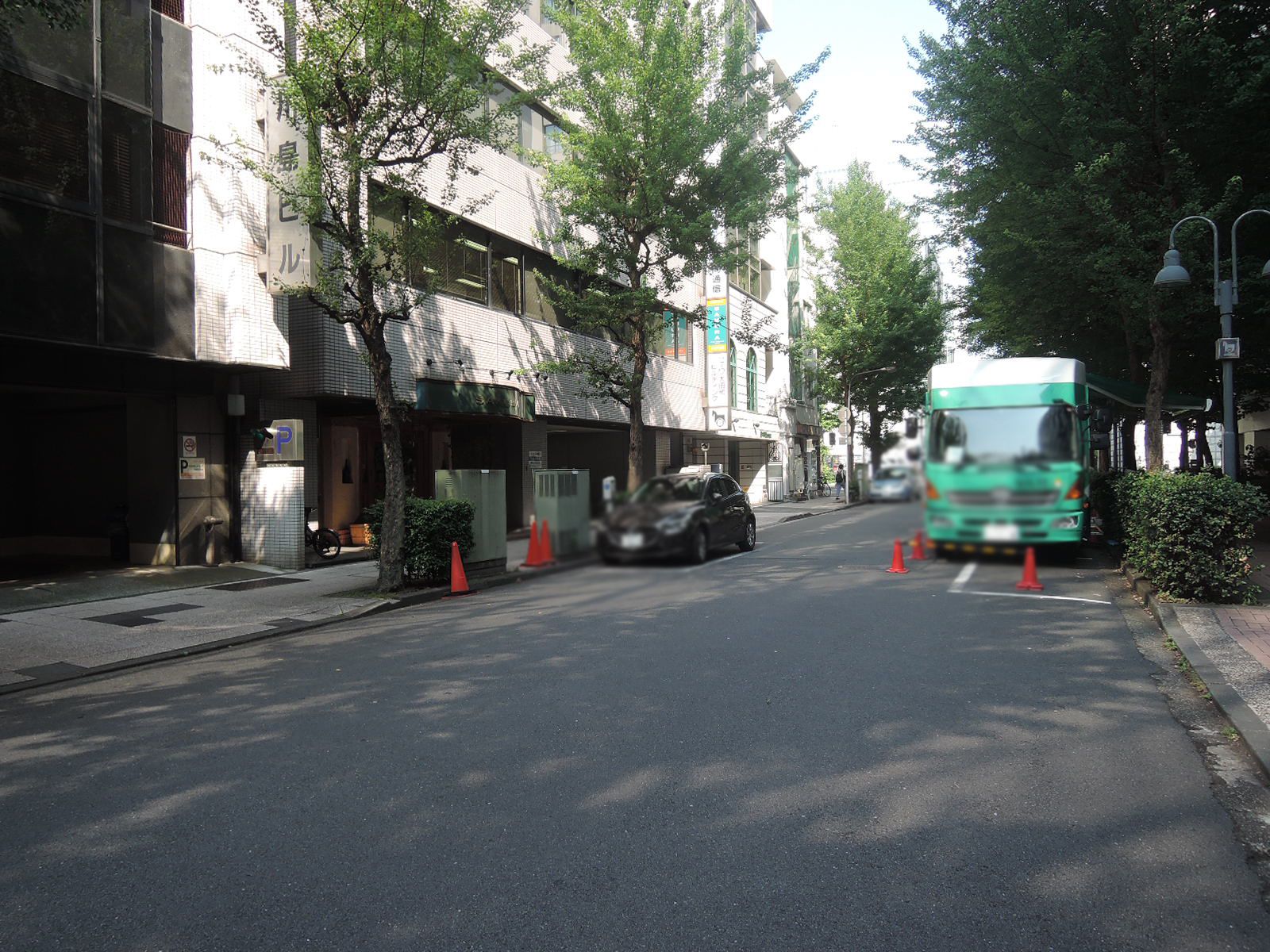 コーワ太田町ビル前面の通り