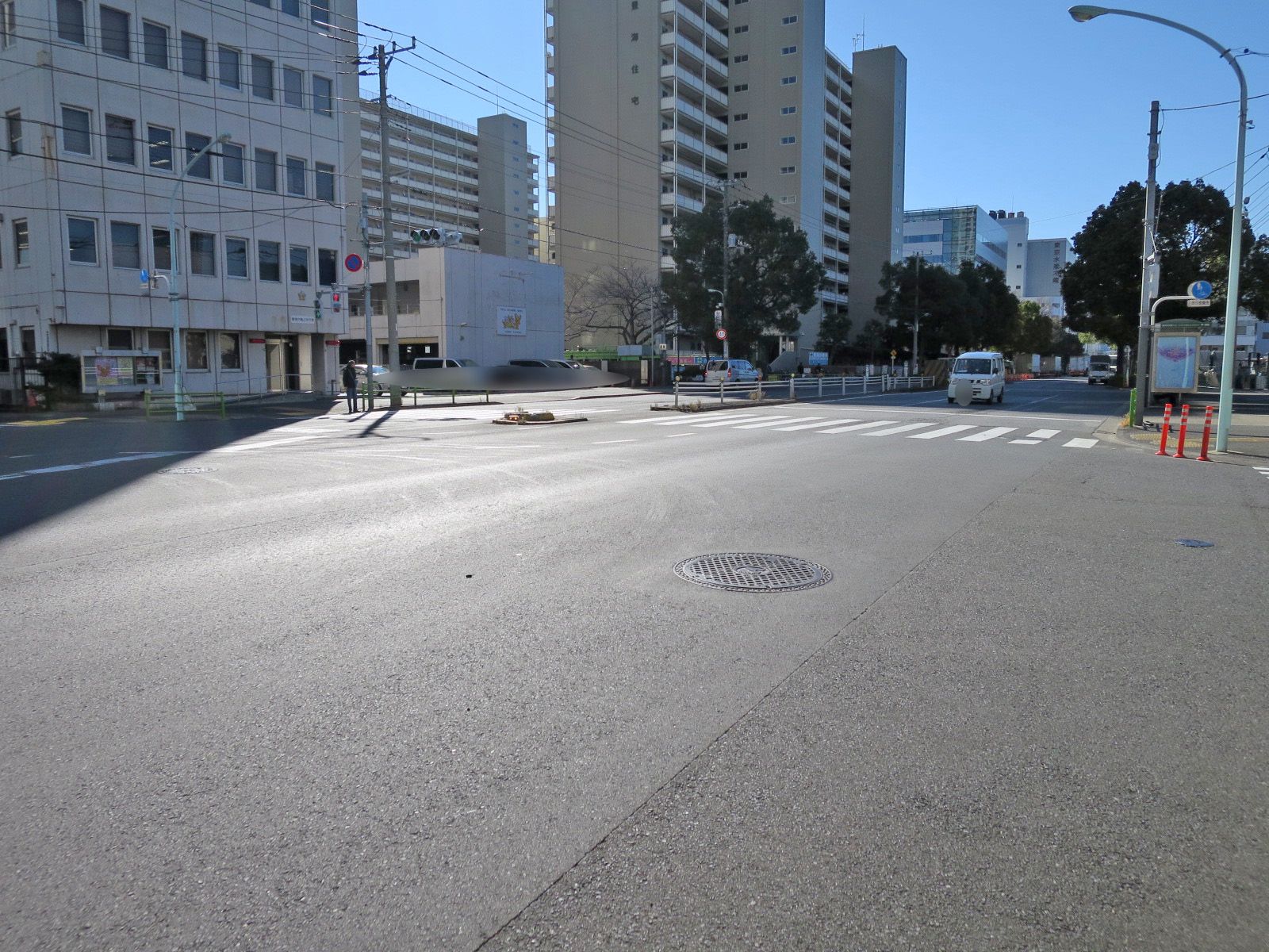 前面の清澄通り