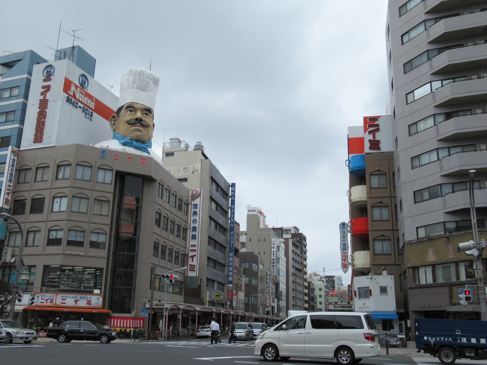 合羽橋道具街の立地