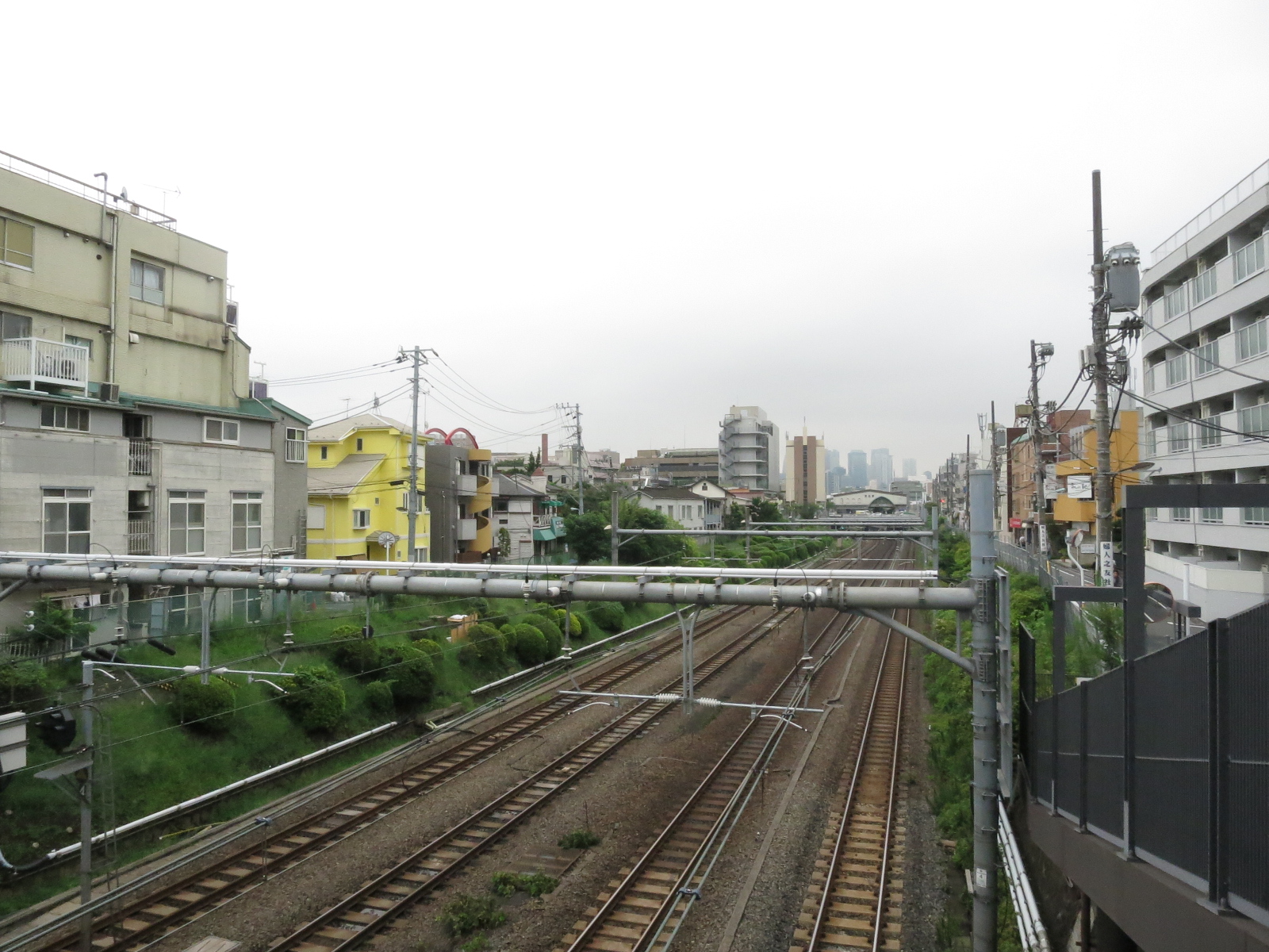線路沿いの立地