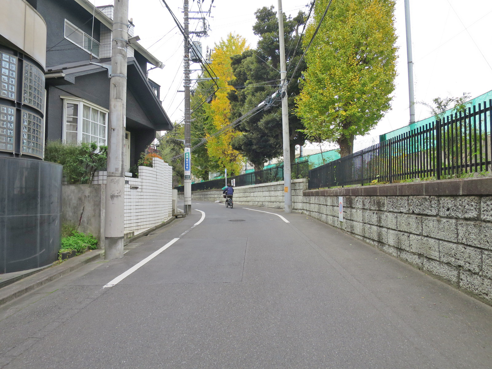 アイルイン弥生町ビル前面の通り