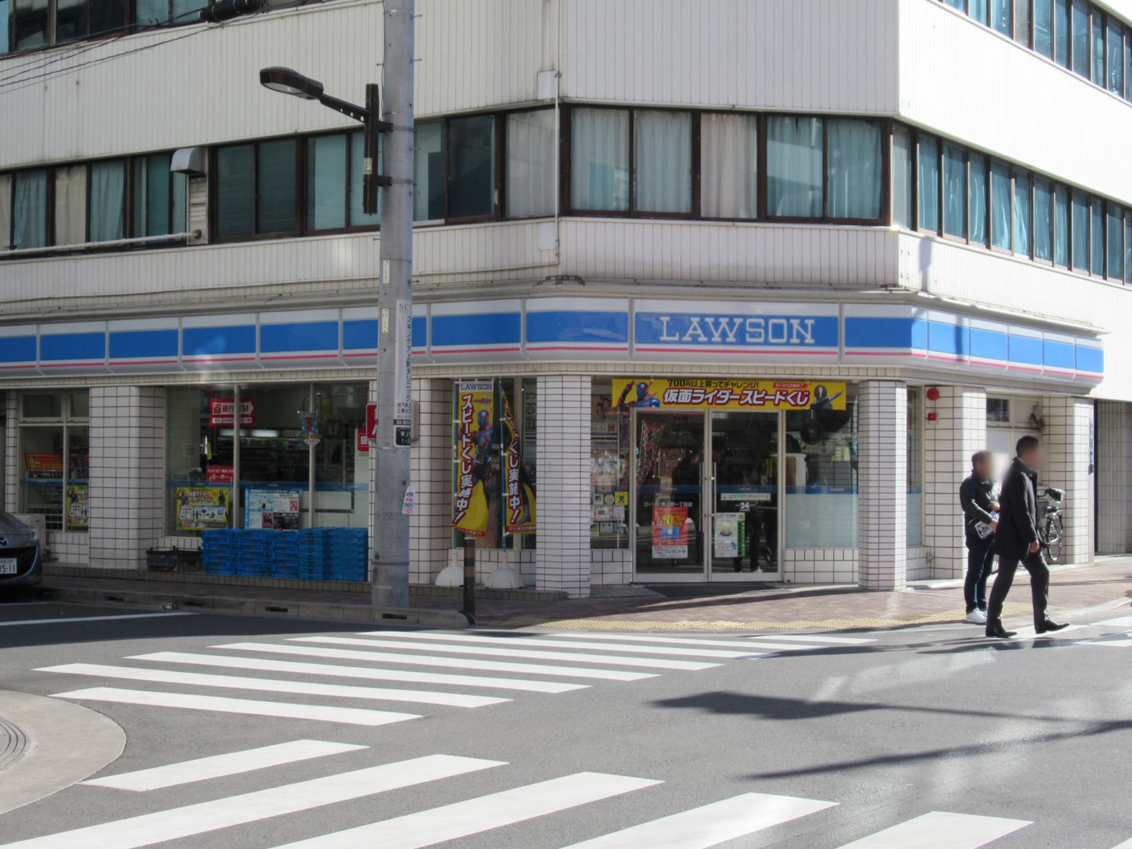 徒歩1分のローソン東上野一丁目店