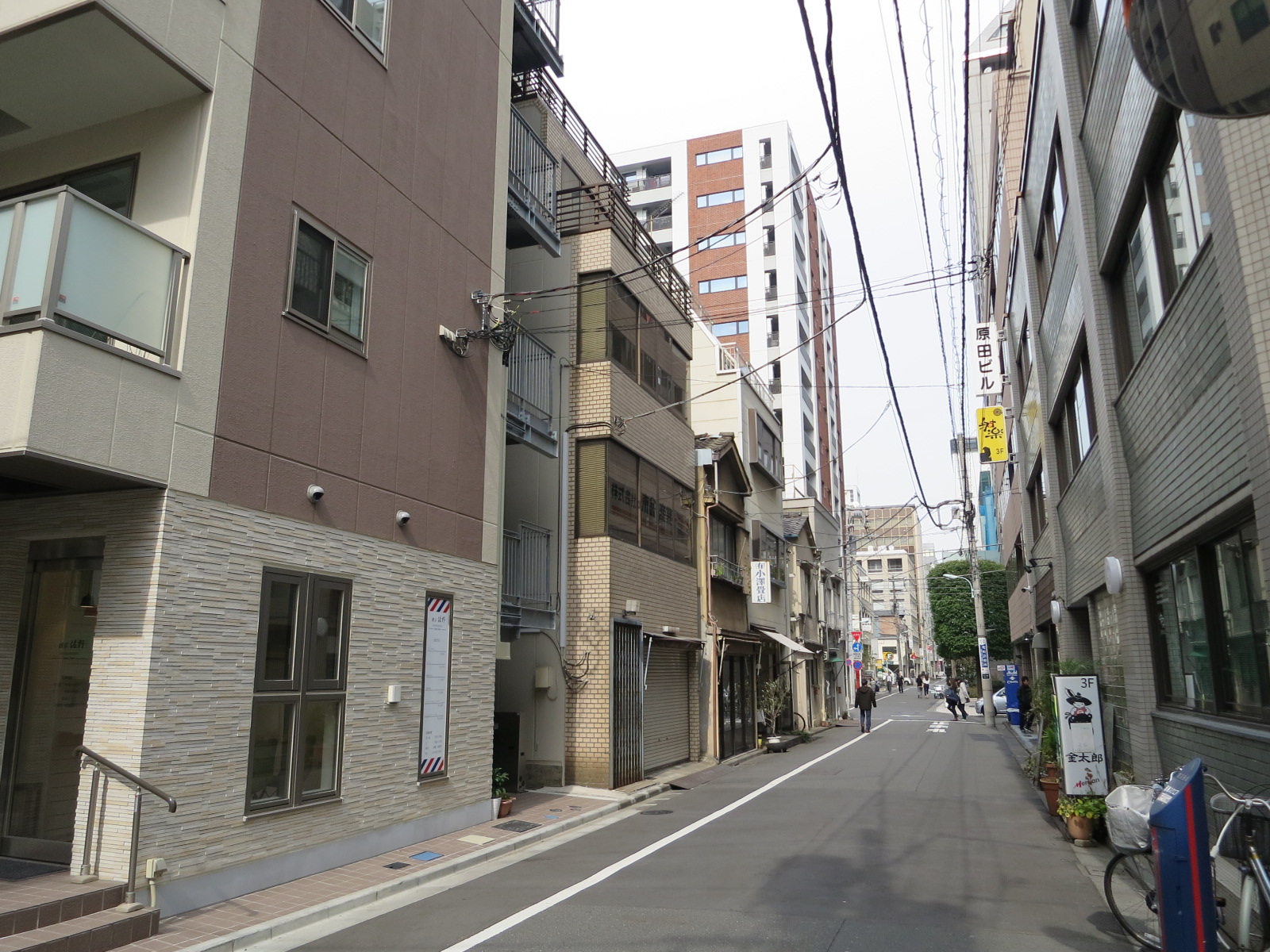 周辺は静かなエリア