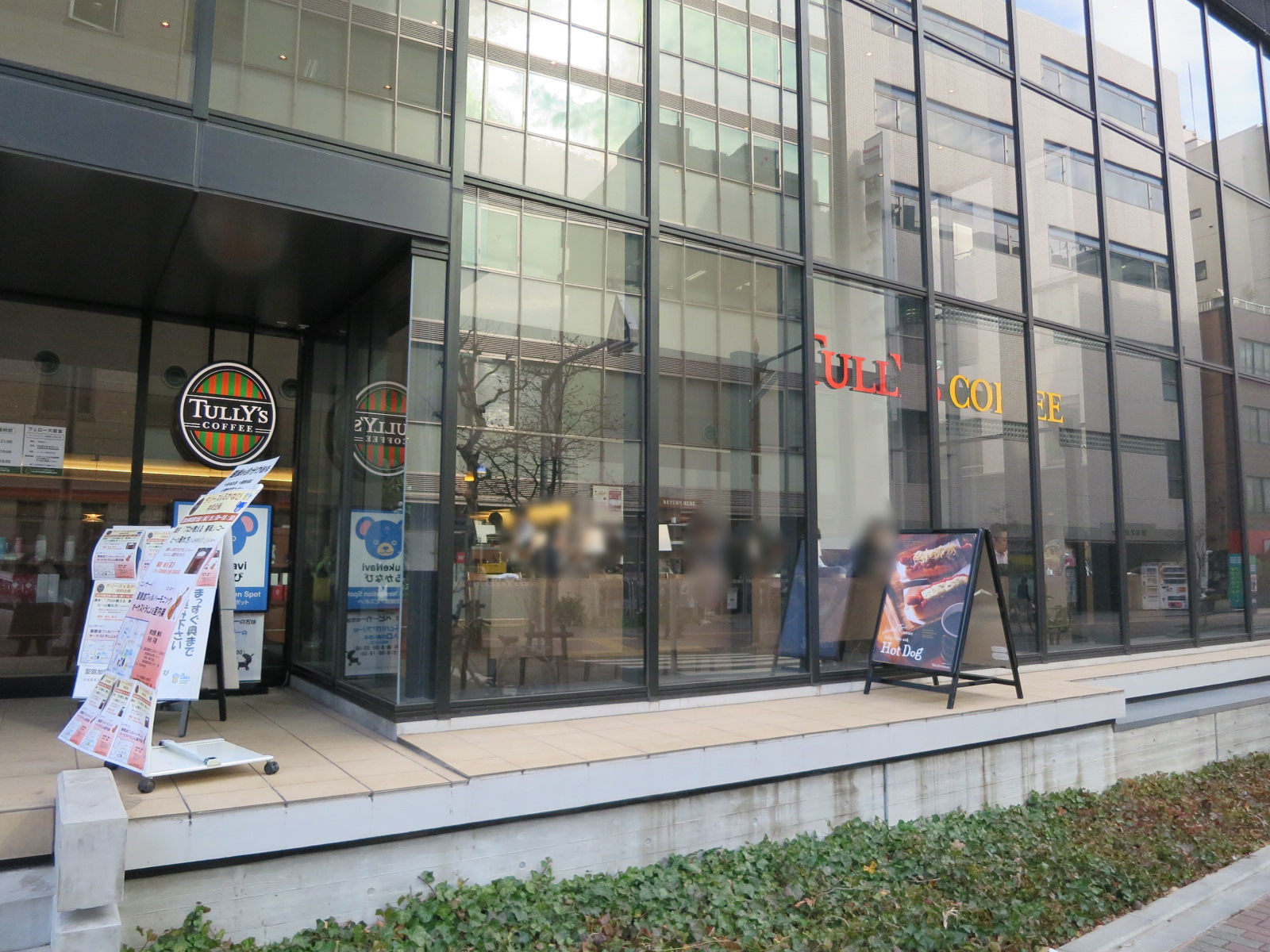 タリーズコーヒー築地聖ルカ通り店までは徒歩5分