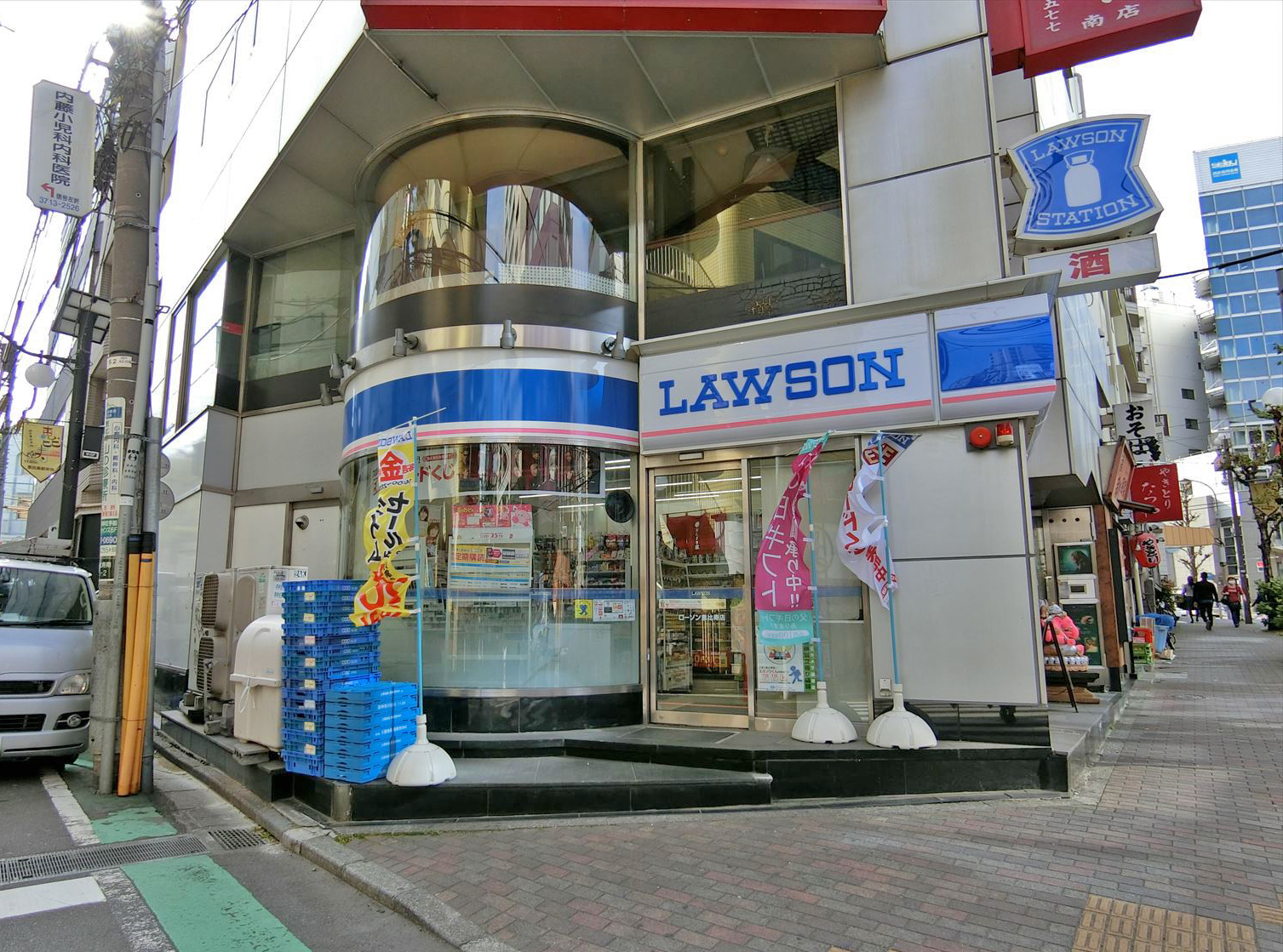 近くのローソン恵比寿店