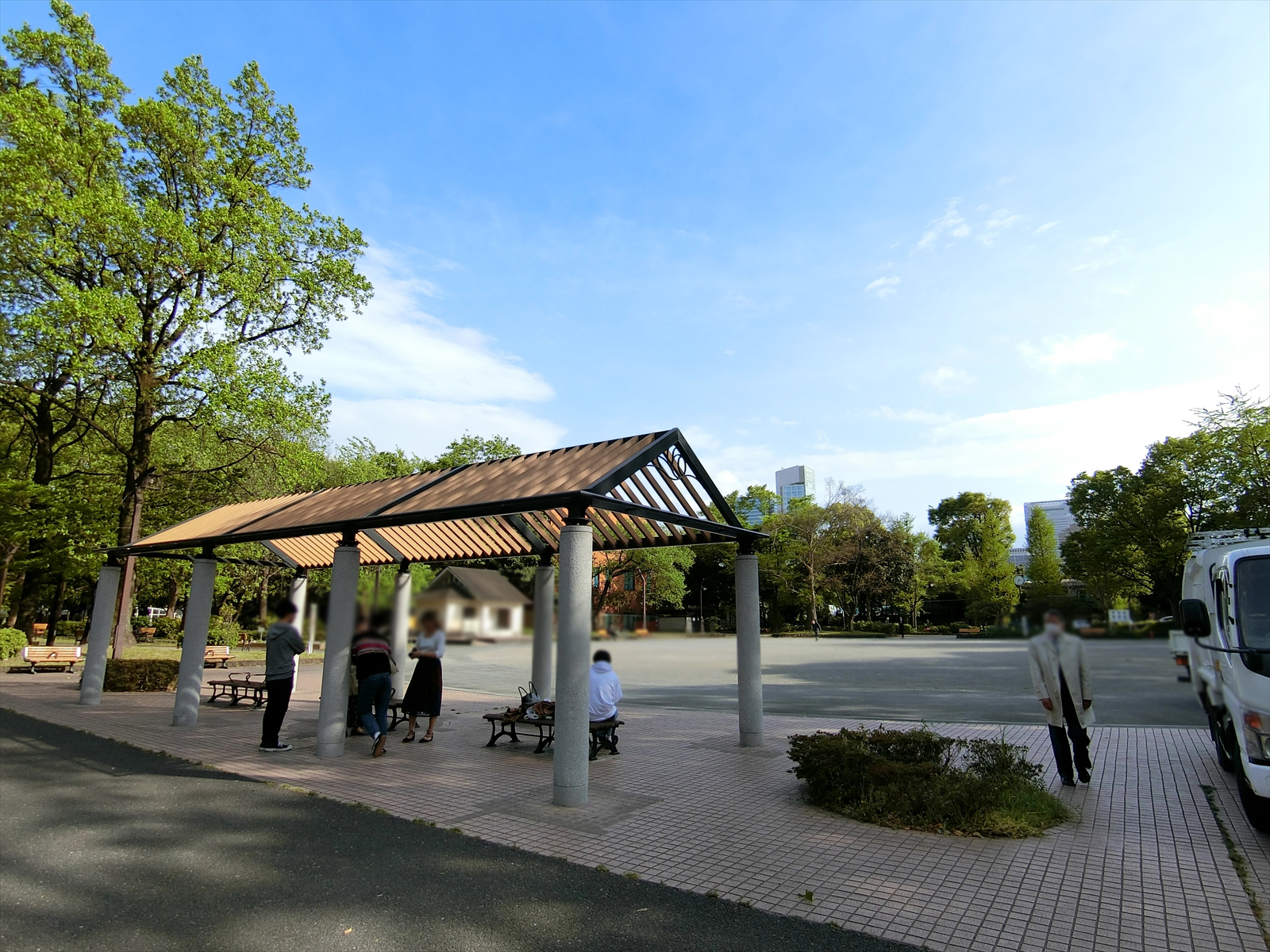徒歩2分の公園