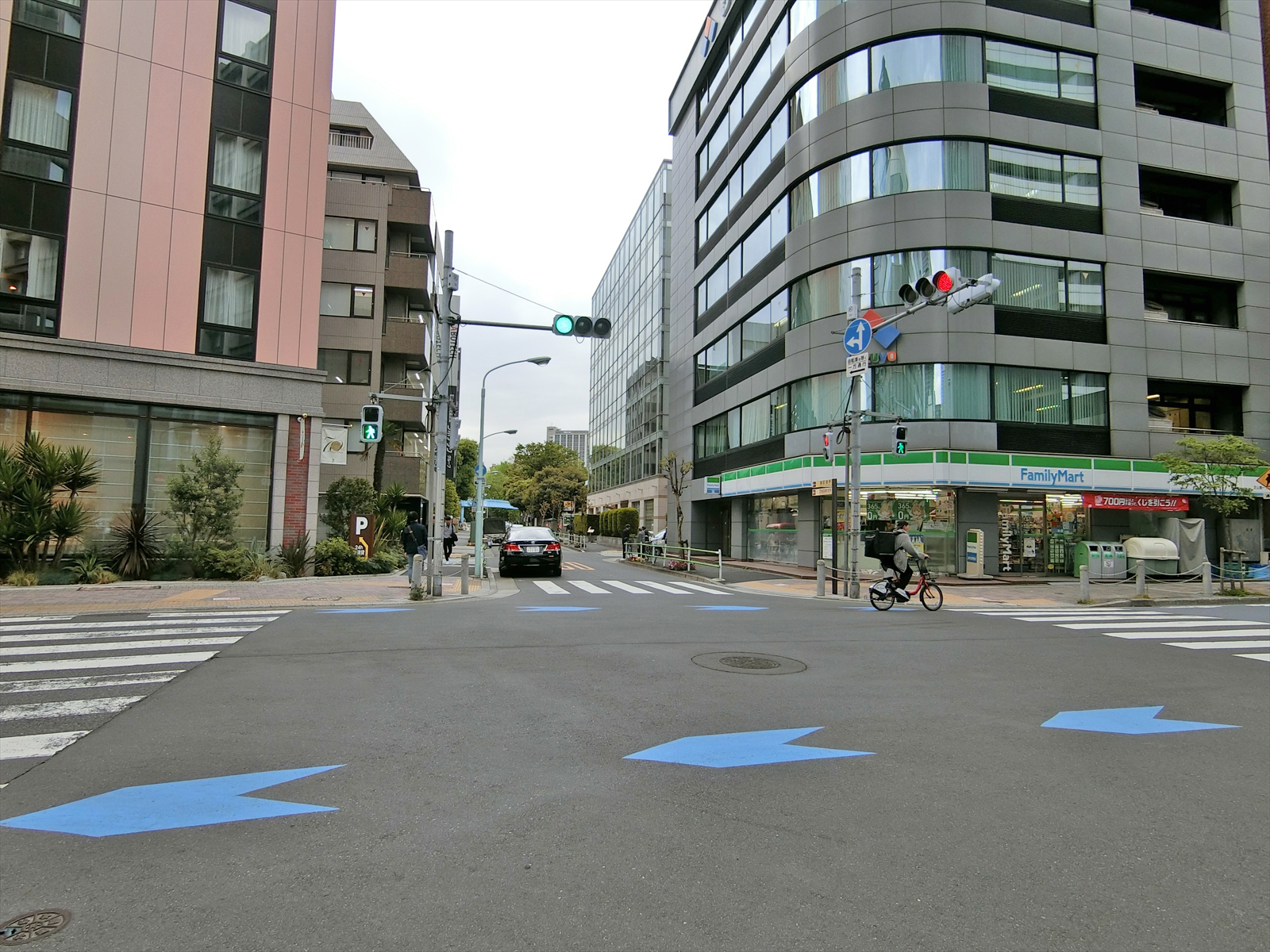 前面道路