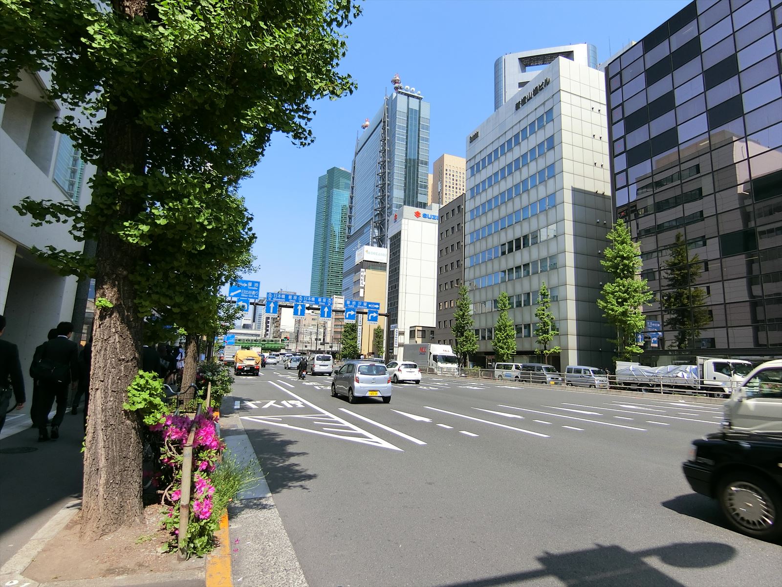 前面の通り