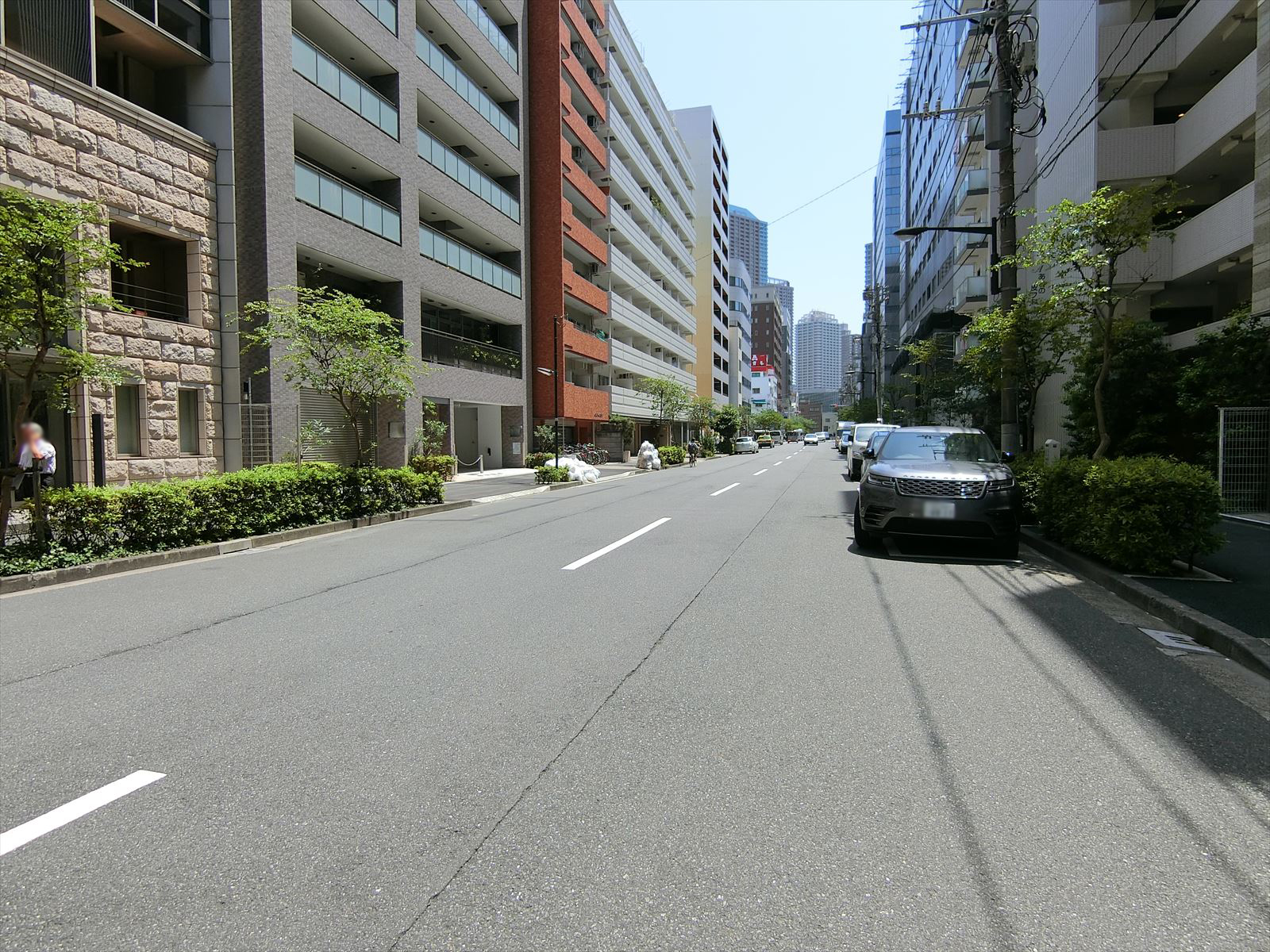 TOKOHビル前面の通り