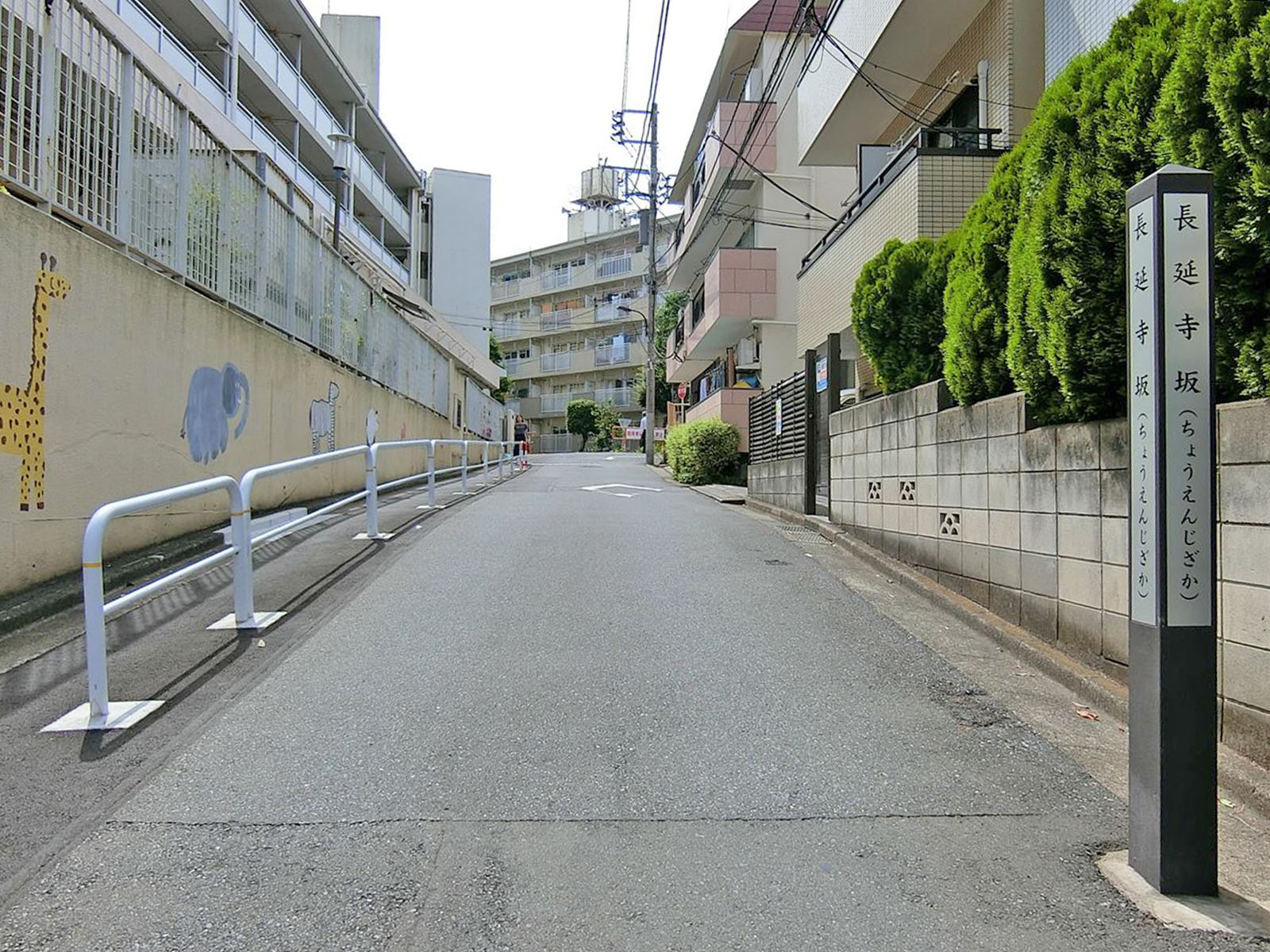 長延寺坂沿い