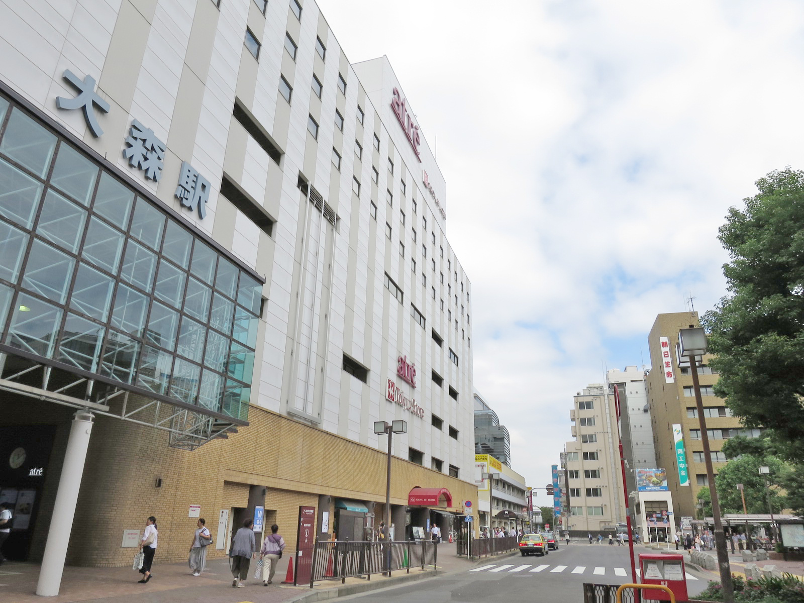 最寄りの「大森駅」