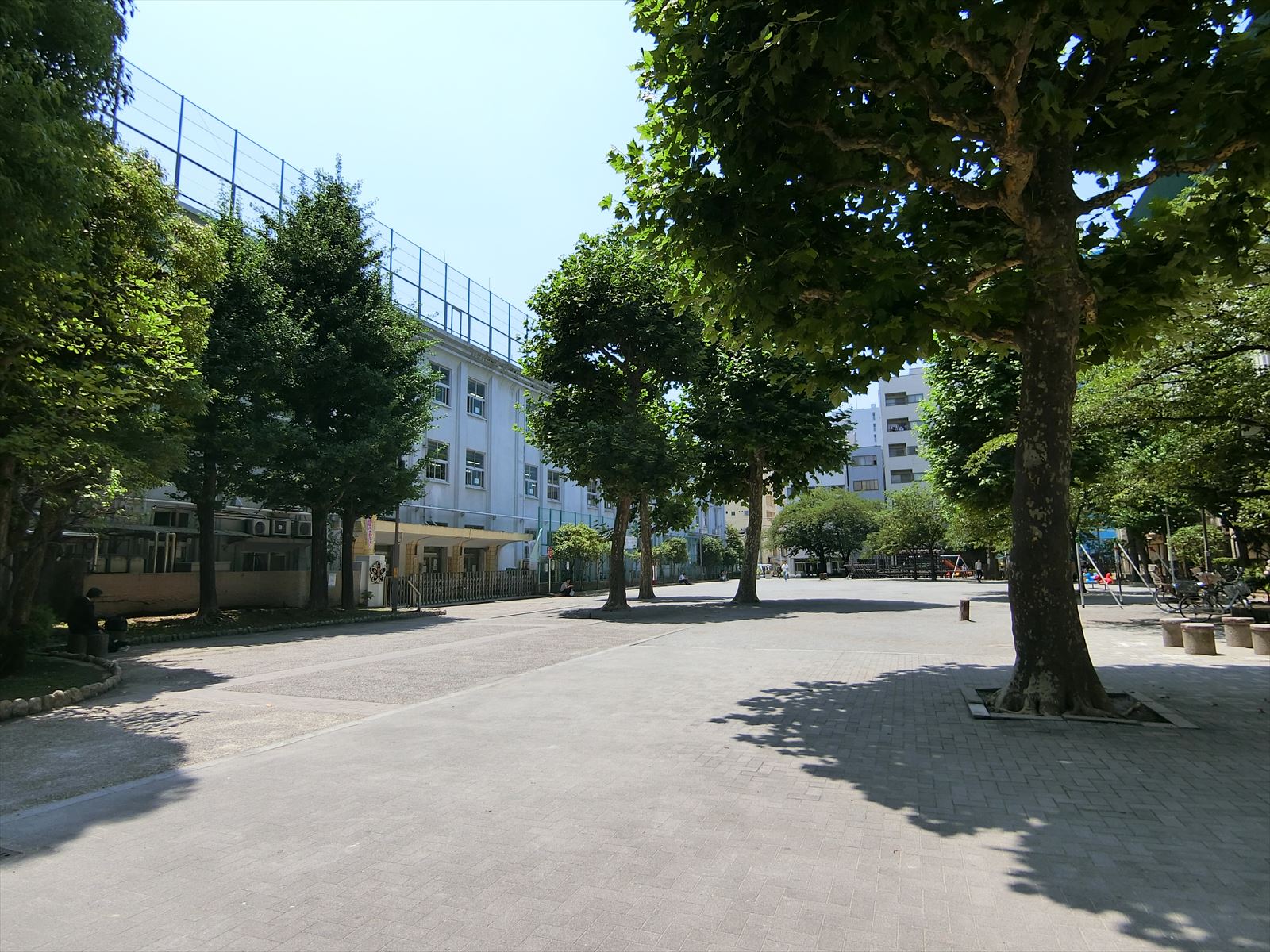 付近の柳北公園