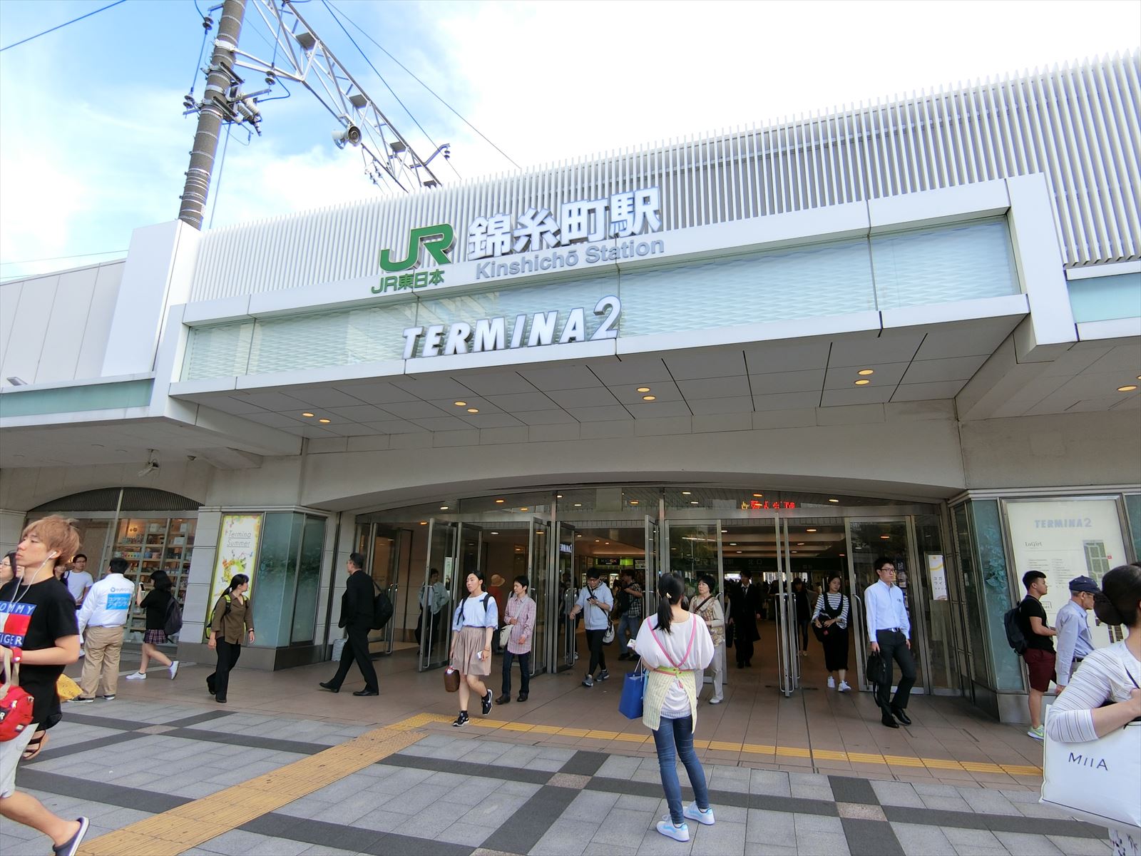 最寄りの「錦糸町駅」