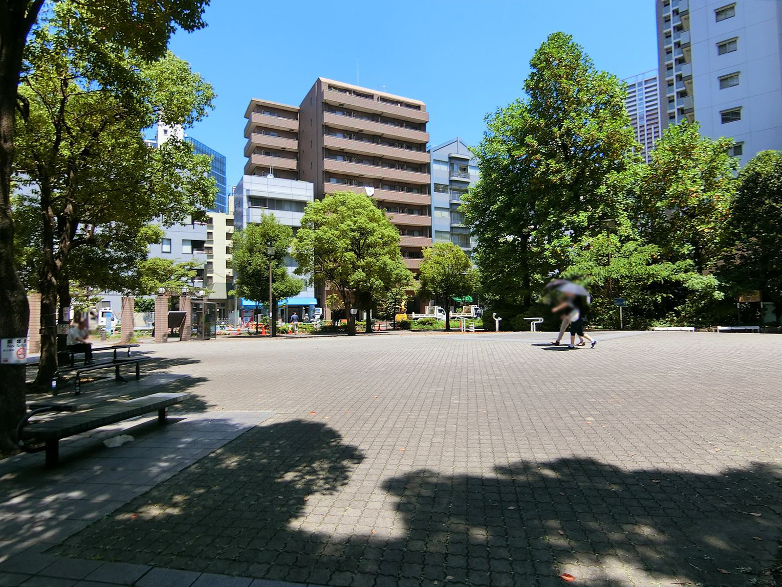 近くのトリニティ芝浦緑地