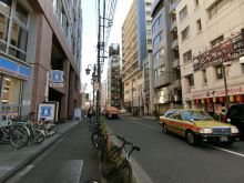 TOKYU REIT恵比寿ビル前面の通り