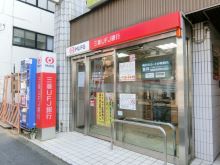 徒歩2分の三菱UFJ銀行ATMコーナー落合駅前