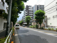 TOKYO CENTRAL SHIBUYA前面の通り